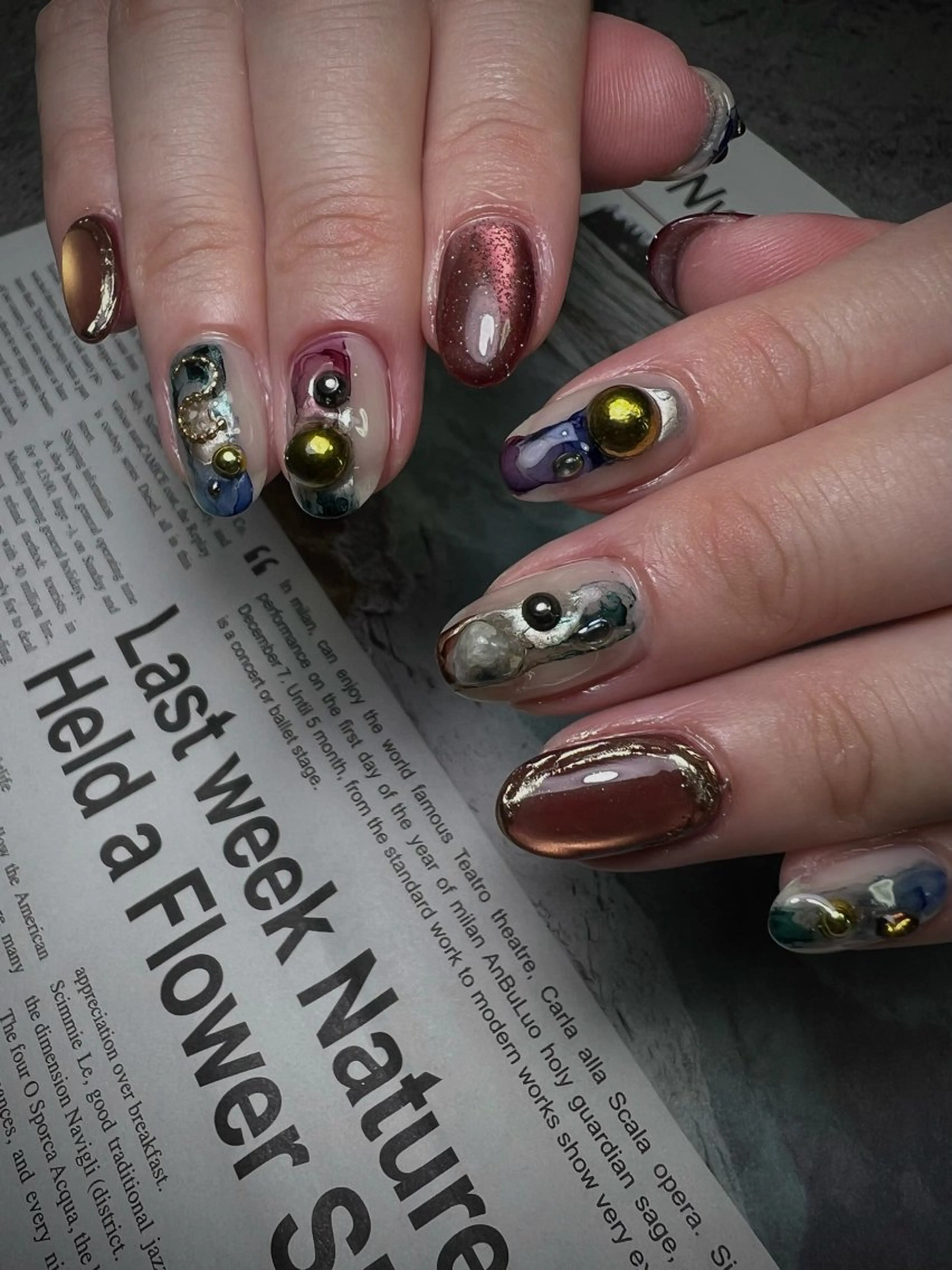 ネイル ハンドネイル μ3.nail mayuのネイルデザイン