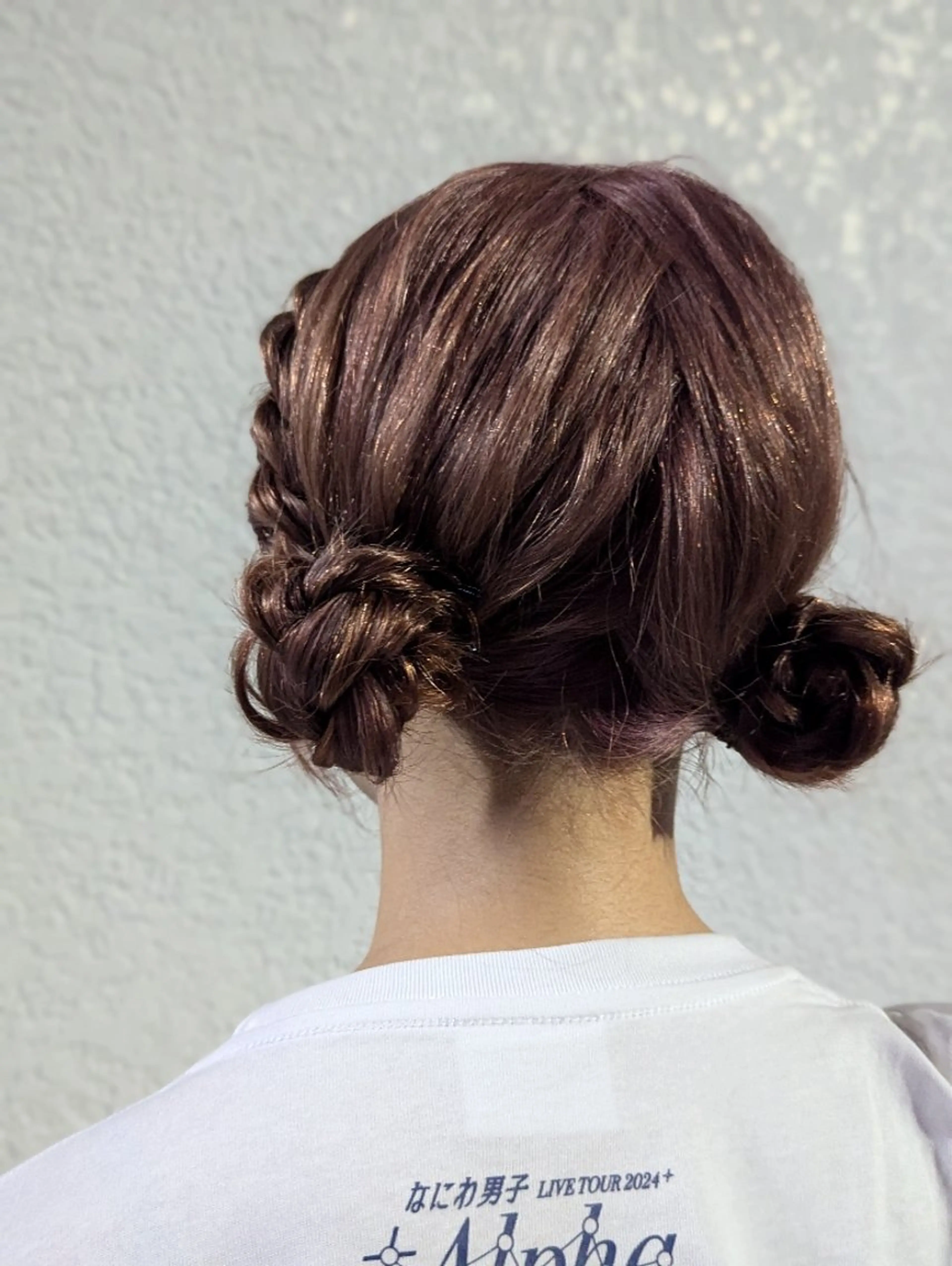 ヘアアレンジ 髪質改善＆白髪ぼかし カラー♡店長みやけ♡のヘアスタイル