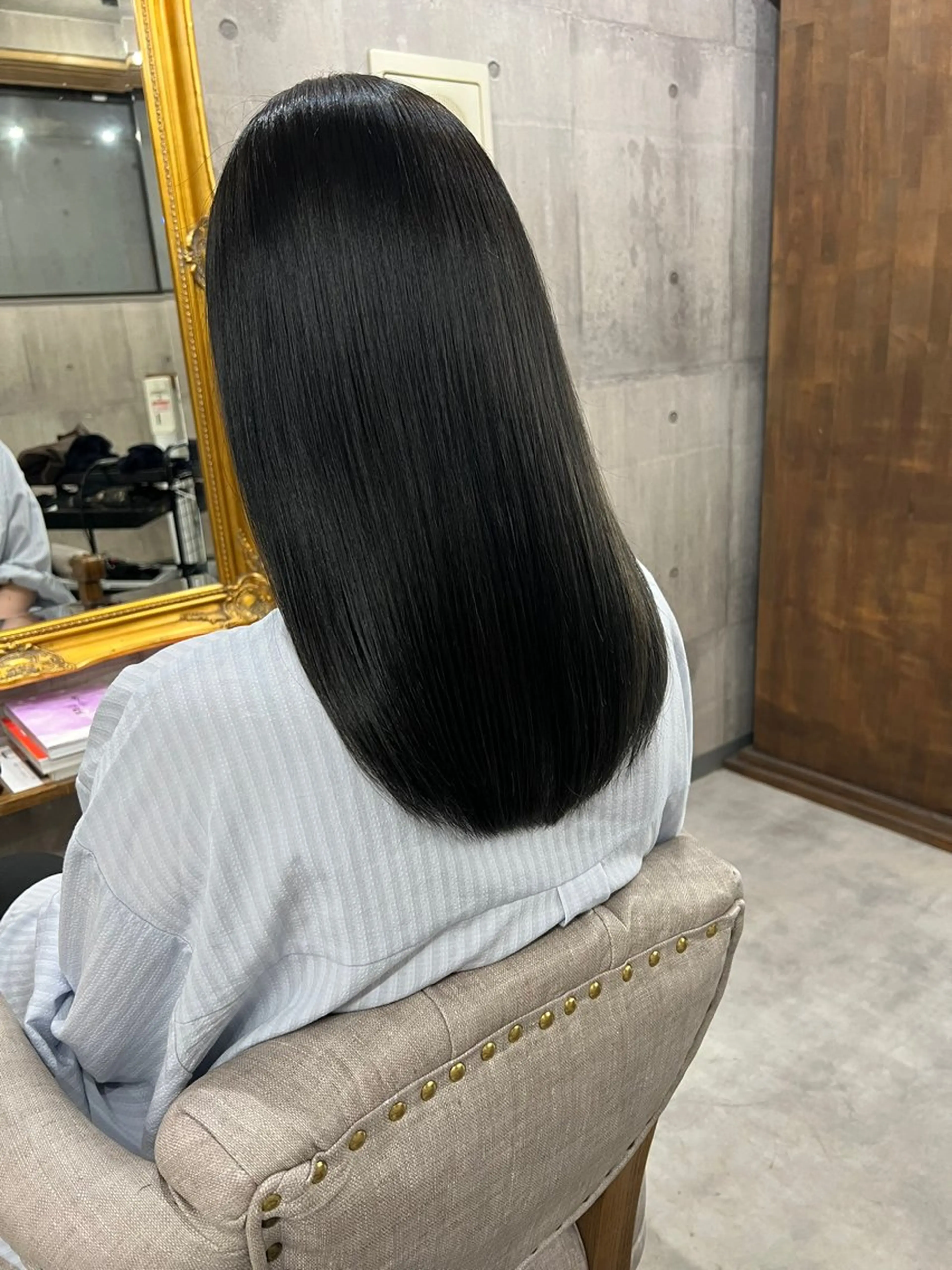 ミディアム カラー ヘアカラー トリートメント LITTY&M.O.Dshibuya所属・レイヤー/髪質改善 /山永圭介のヘアスタイル