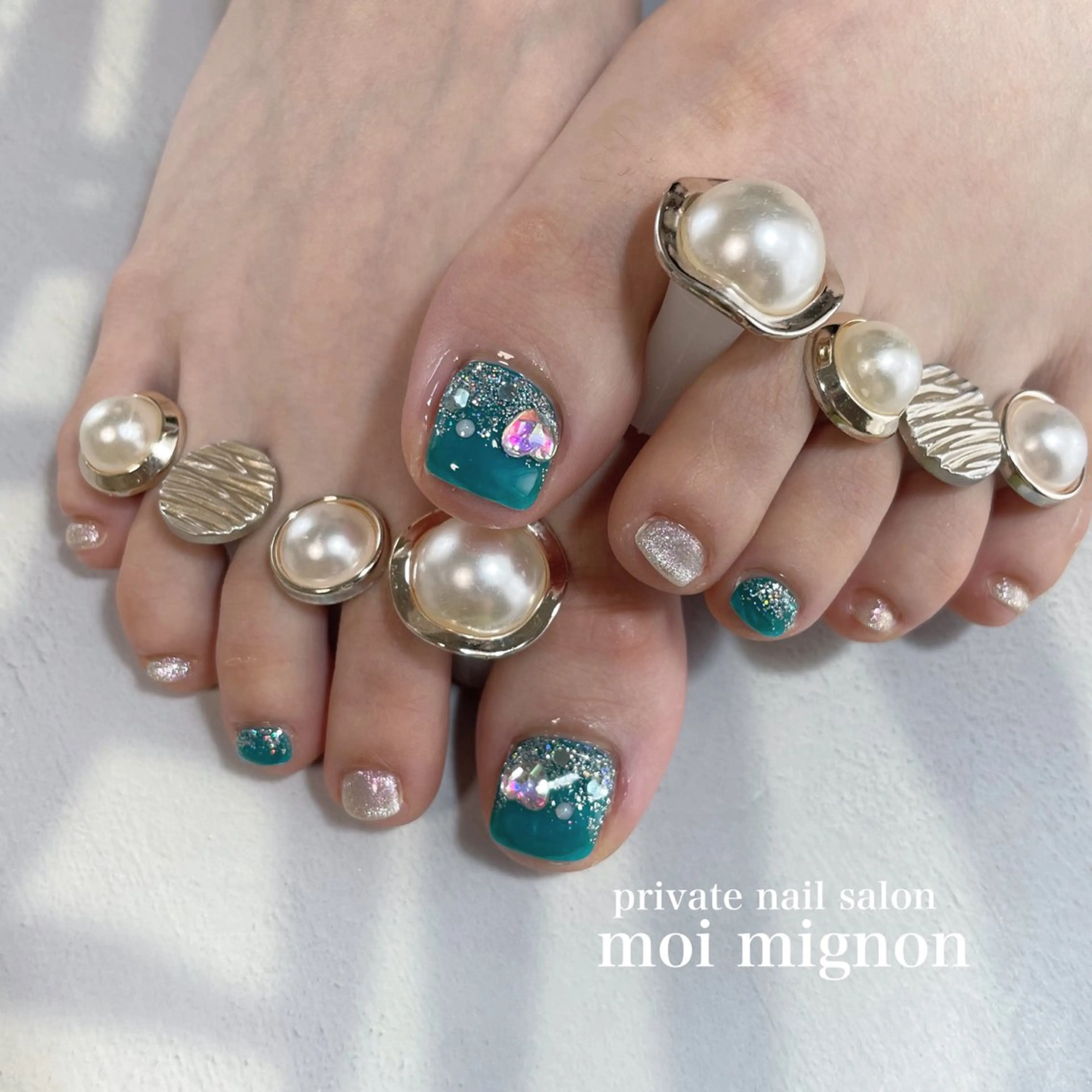 ネイル フットネイル nailist Aki♡のネイルデザイン