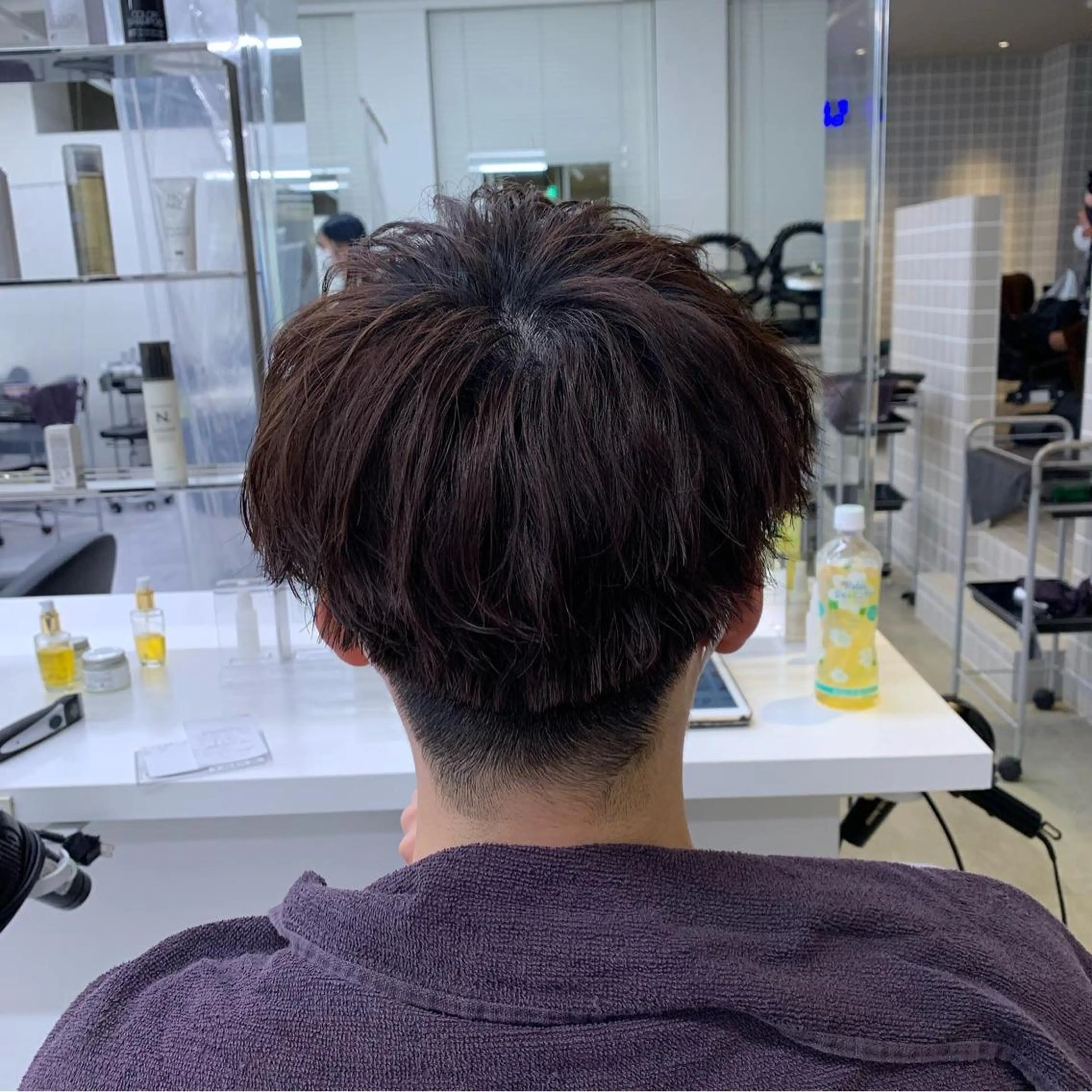 ショート カラー パーマ メンズ カット ヘアカラー トリートメント ヘッドスパ ヘアセット トレンド/レイヤー うる艶🪞CANDYのヘアスタイル