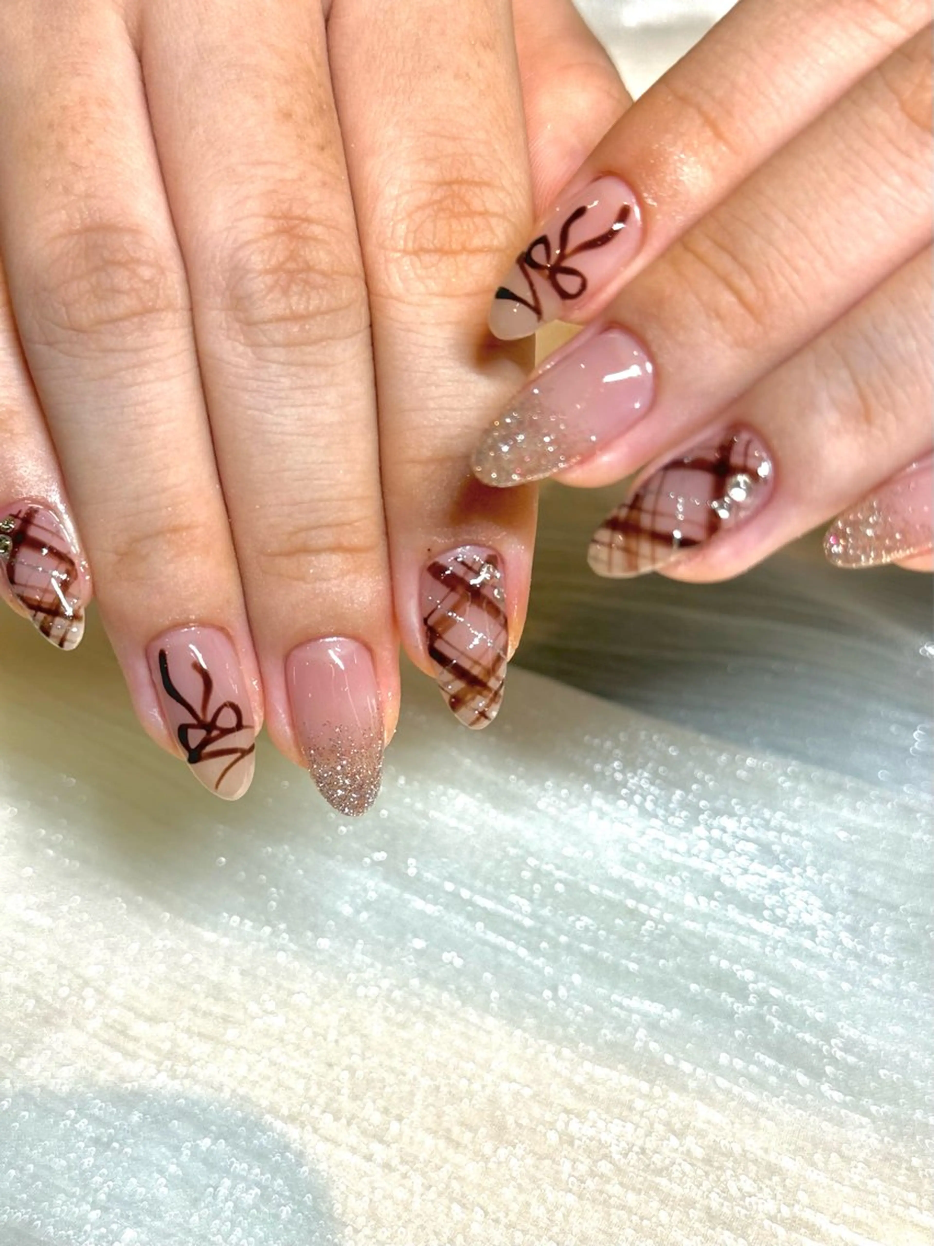 ネイル ハンドネイル 羽鳥 薫乃のネイルデザイン