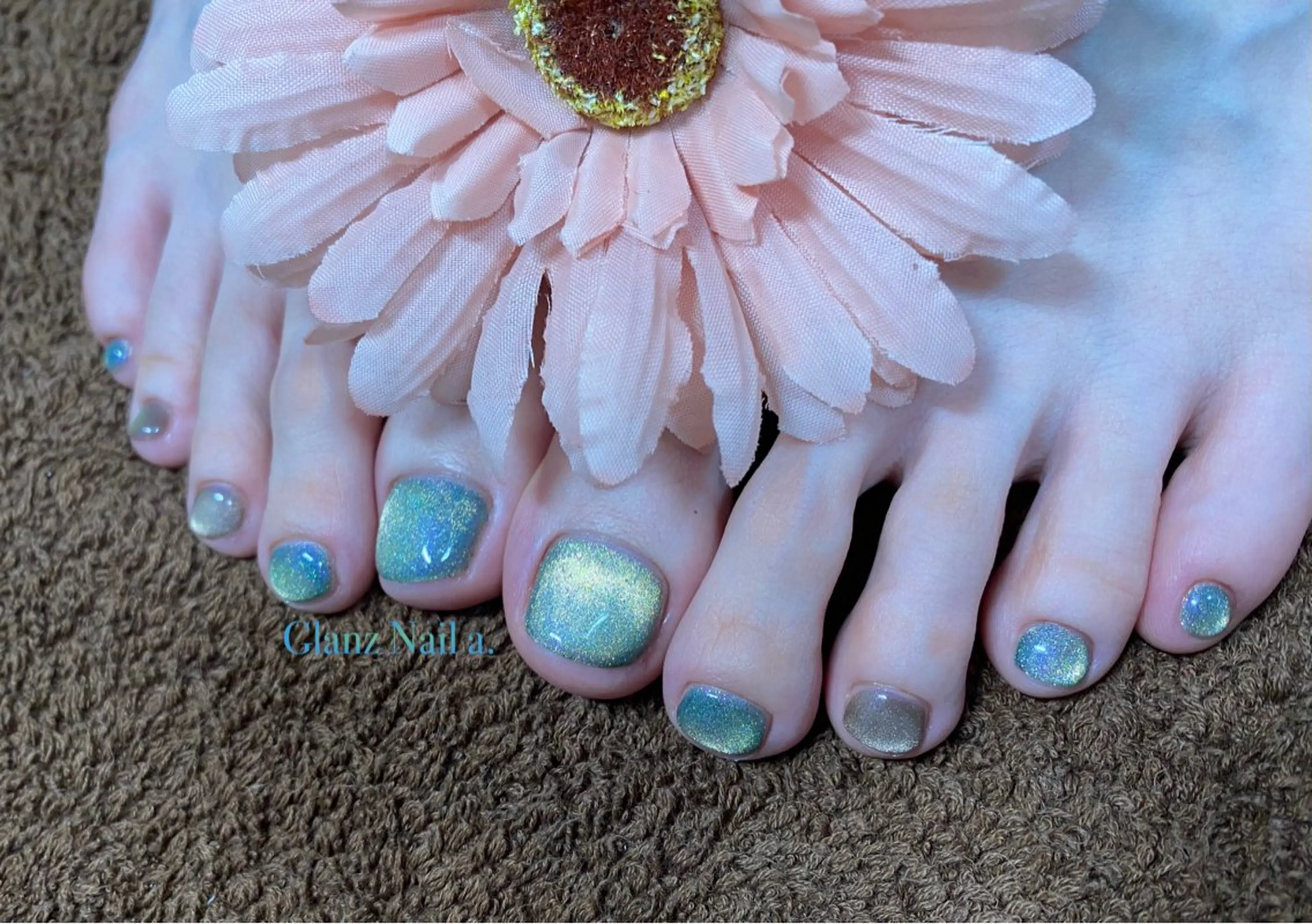 ネイル マグネットネイル ワンカラーネイル Glanz  Nail aのネイルデザイン