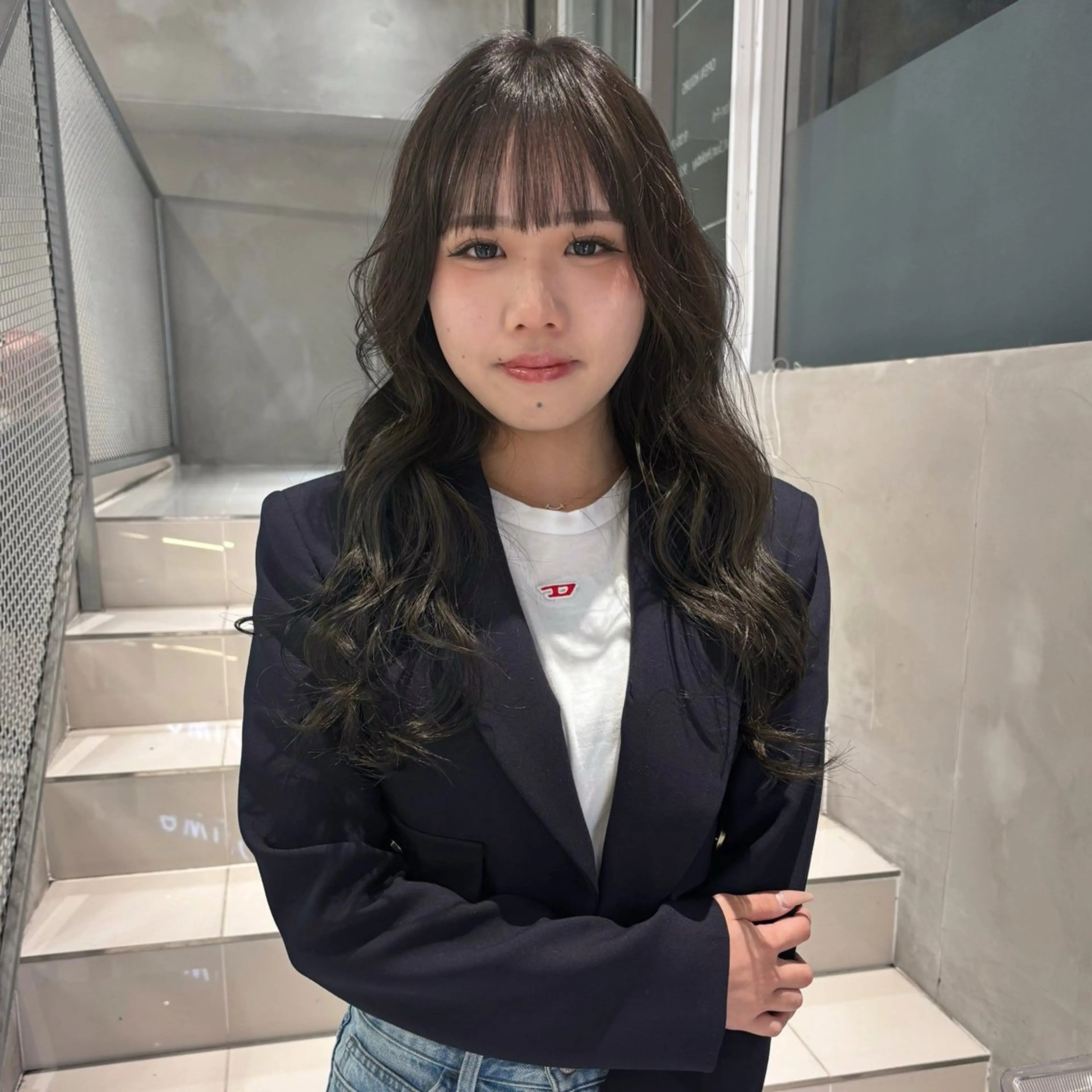 カラー ヘアカラー トリートメント 透明感カラー/set /hana🍀🪽‪のヘアスタイル