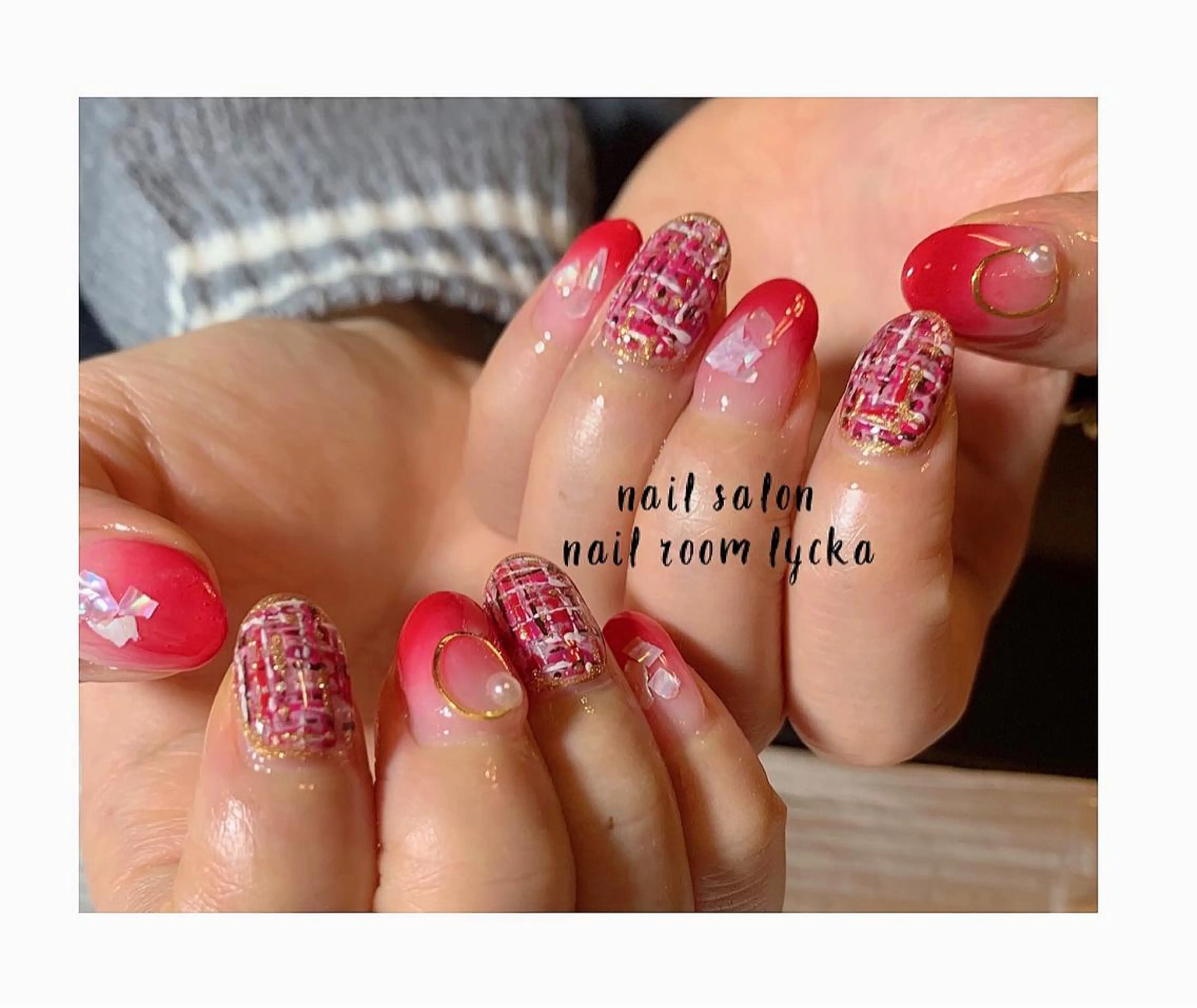 ネイル ﾈｲﾙﾙｰﾑﾘｯｶ 𝐦𝐚𝐲𝐮のネイルデザイン