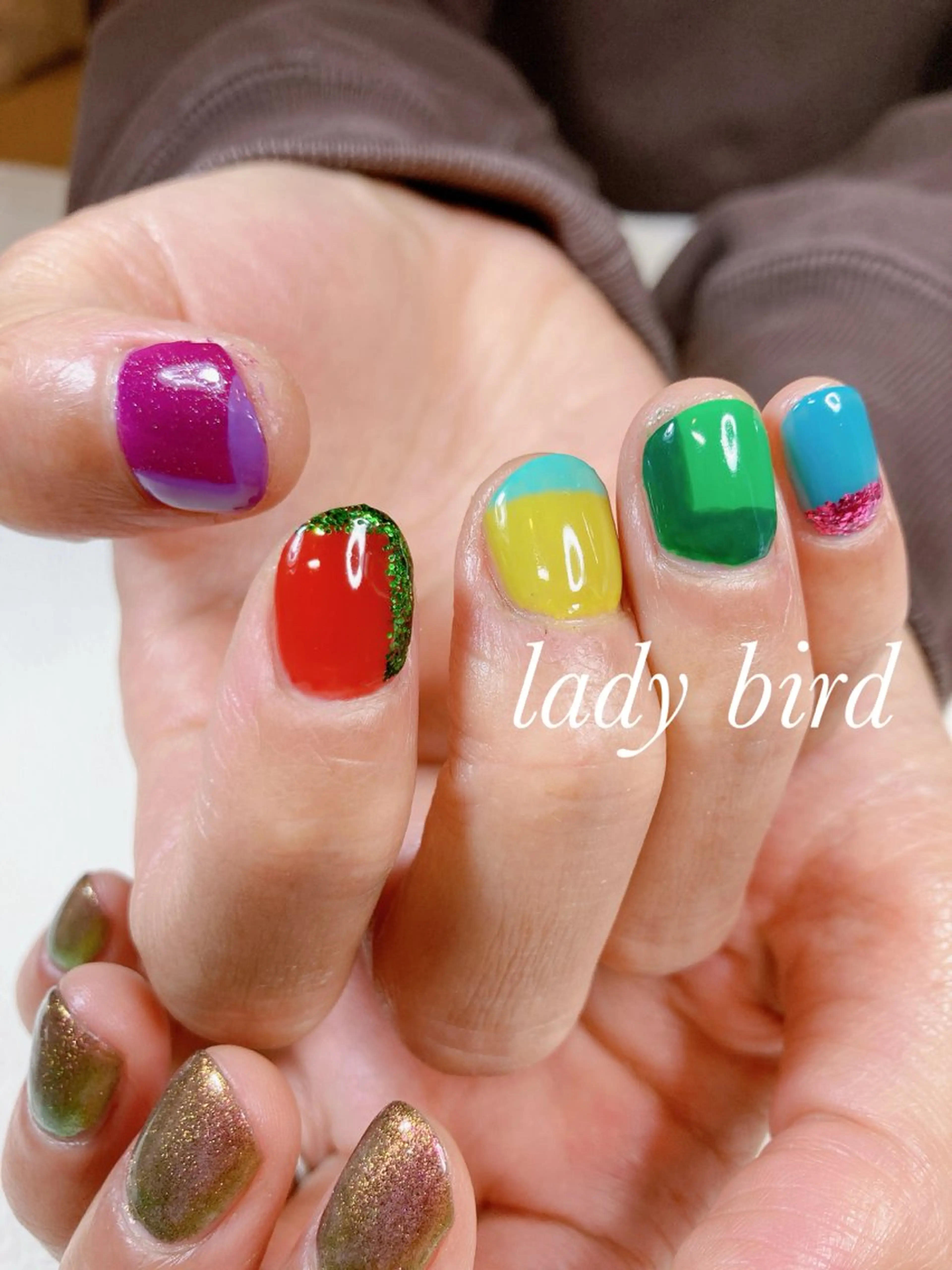 ネイル lady bird yoshieのネイルデザイン