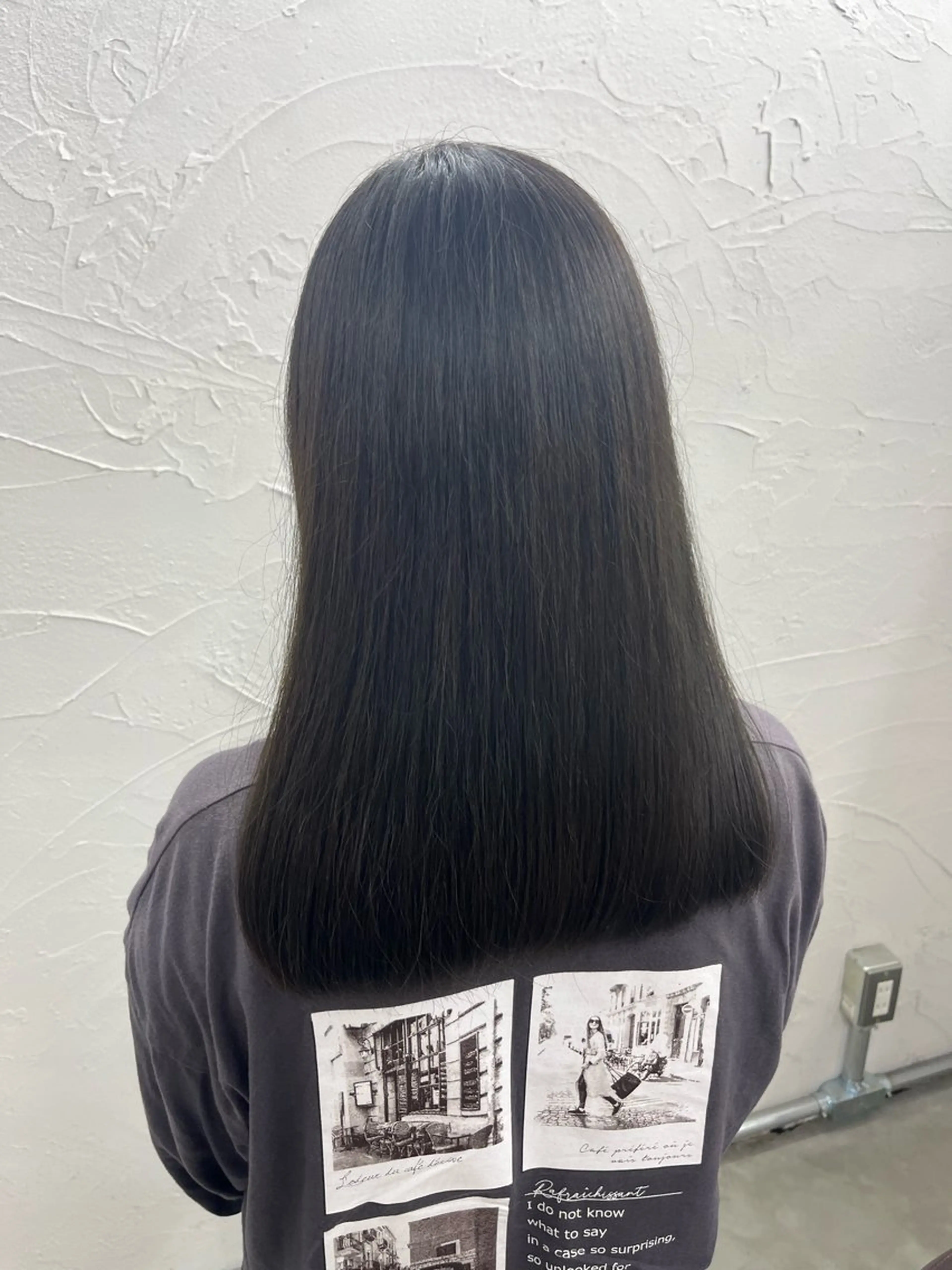 セミロング 髪質改善 トリートメント 🫧透明感カラー🫧 ハシモトタケルのヘアスタイル