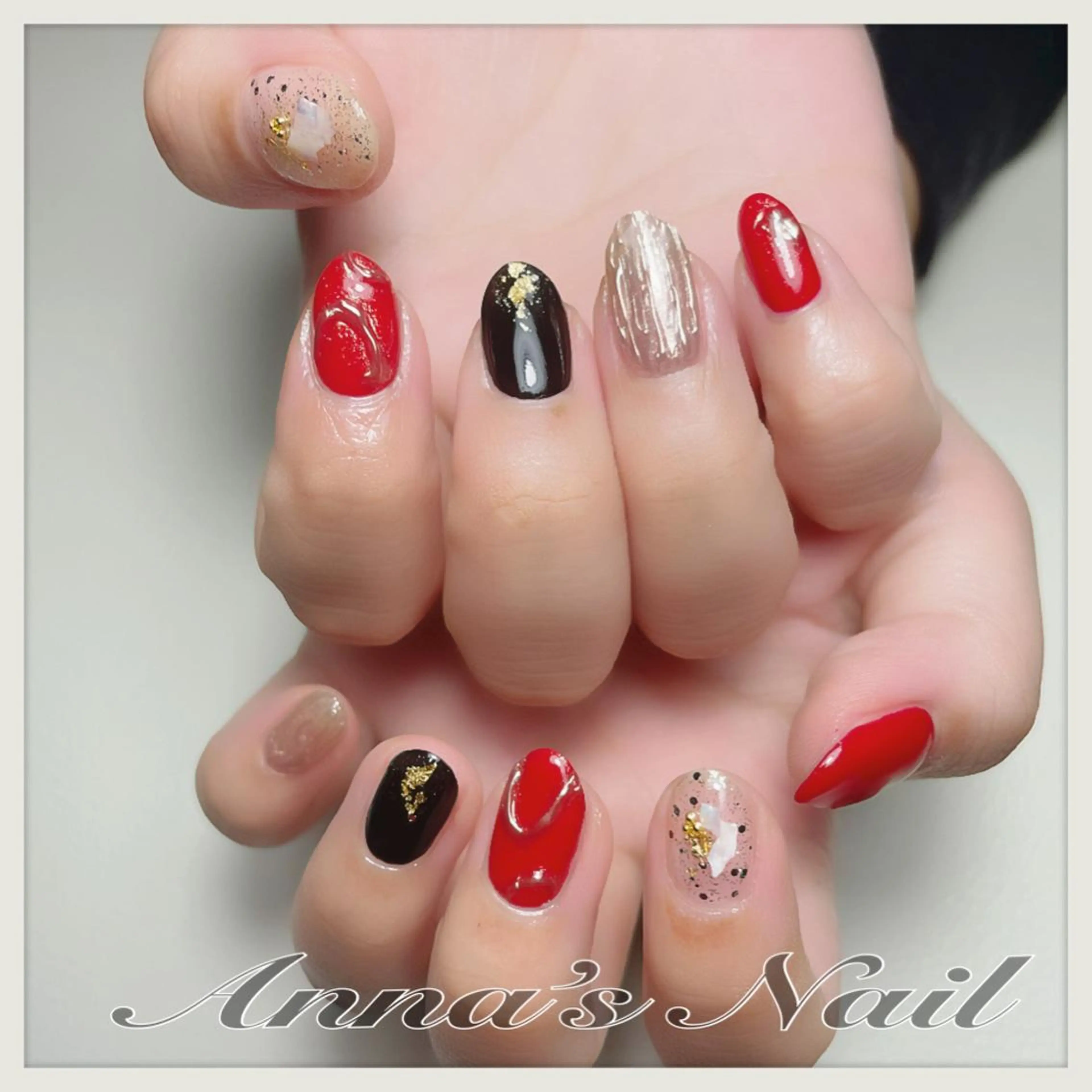 ネイル Anna’s Nail所属・清口 杏奈のネイルデザイン