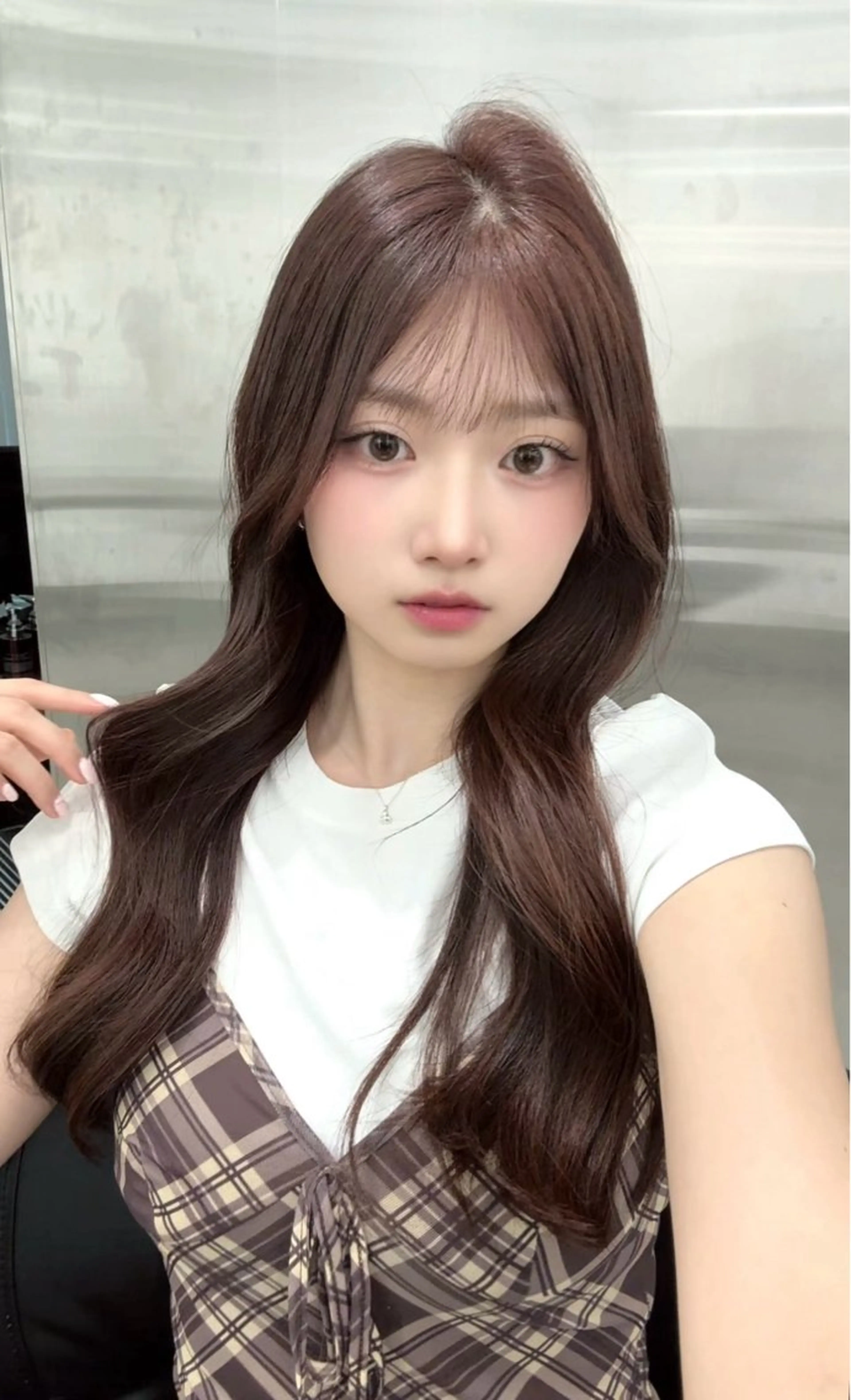 ロング カット ヘアカラー トリートメント 銀座/韓国ヘア🤍 レイヤーAYUMIのヘアスタイル
