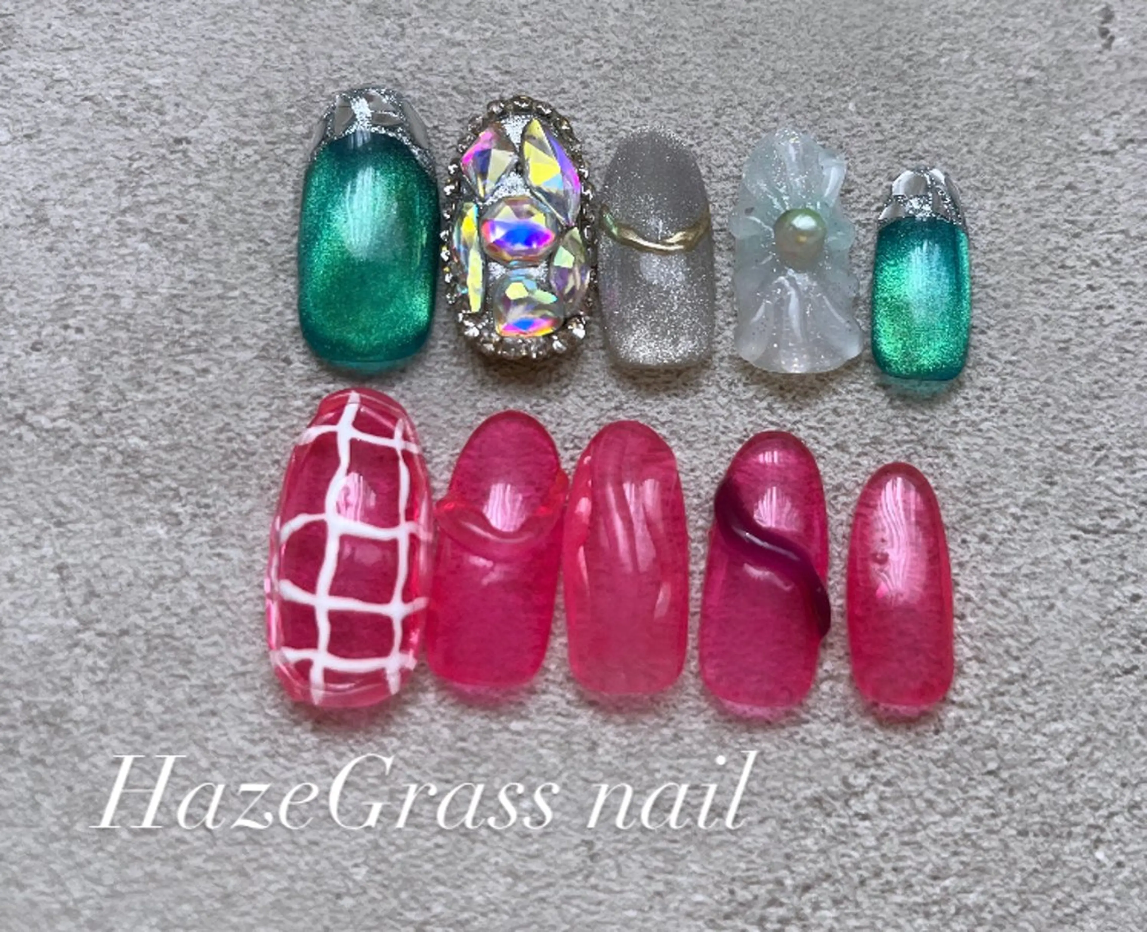 ネイル ハンドネイル HazeGrass NAILのネイルデザイン