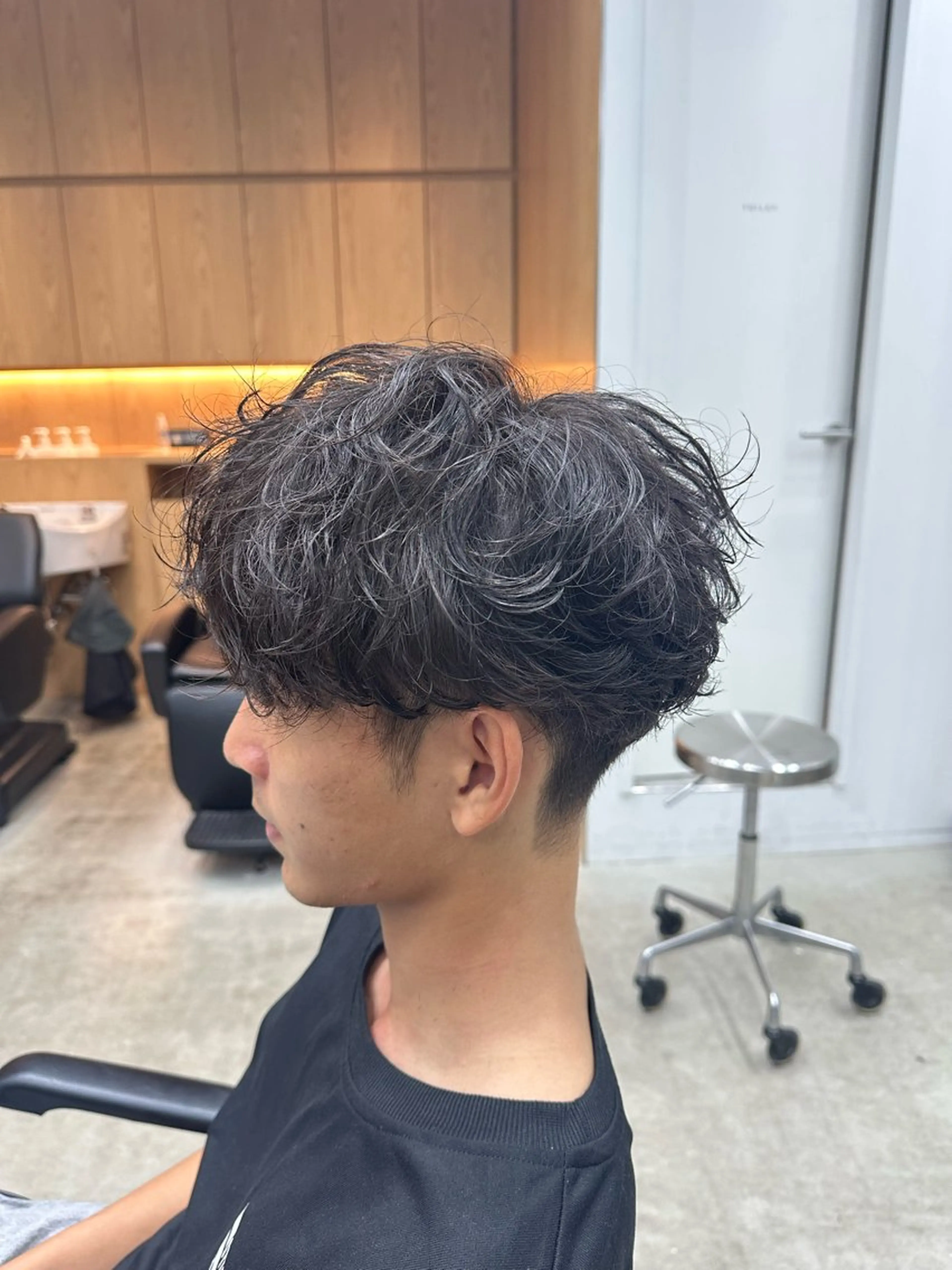 パーマ メンズ fifth天神メンズ パーマ特化／内山遥斗のヘアスタイル