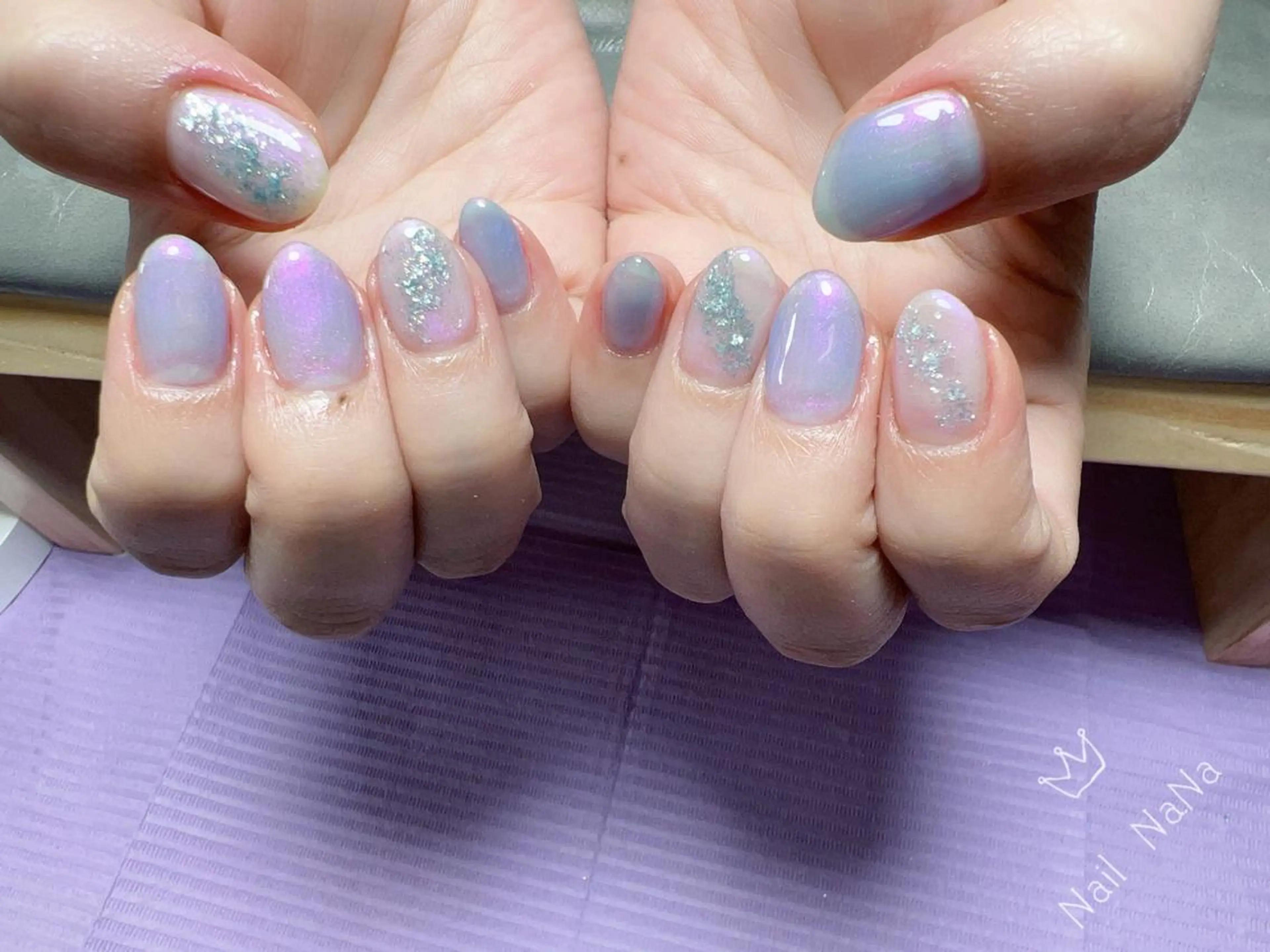 ショート カラー ネイル ハンドネイル Nail NaNaのネイルデザイン