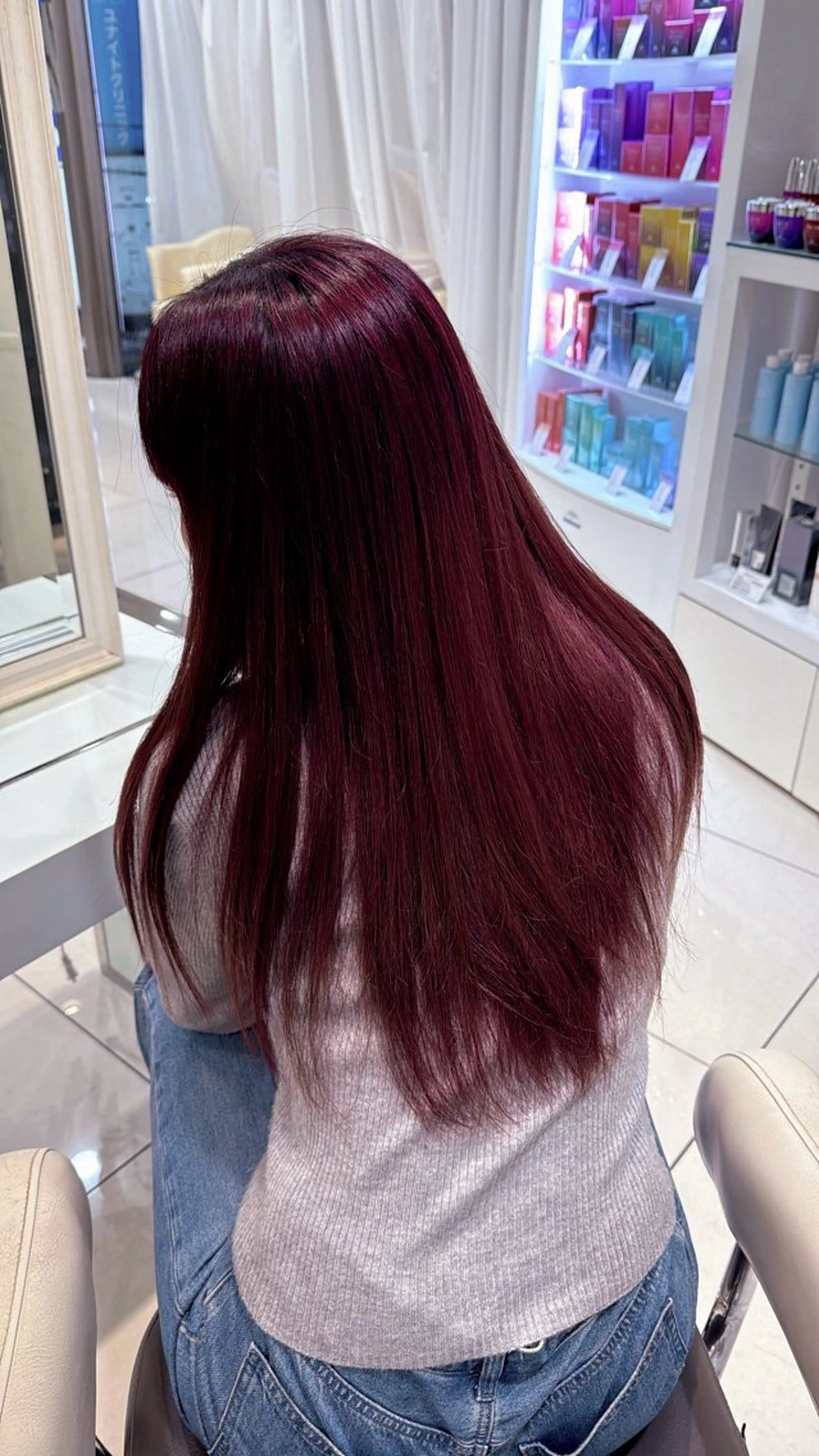 ロング カラー 【𝐀𝐬𝐡-池袋 】ひな 🎀💭のヘアスタイル