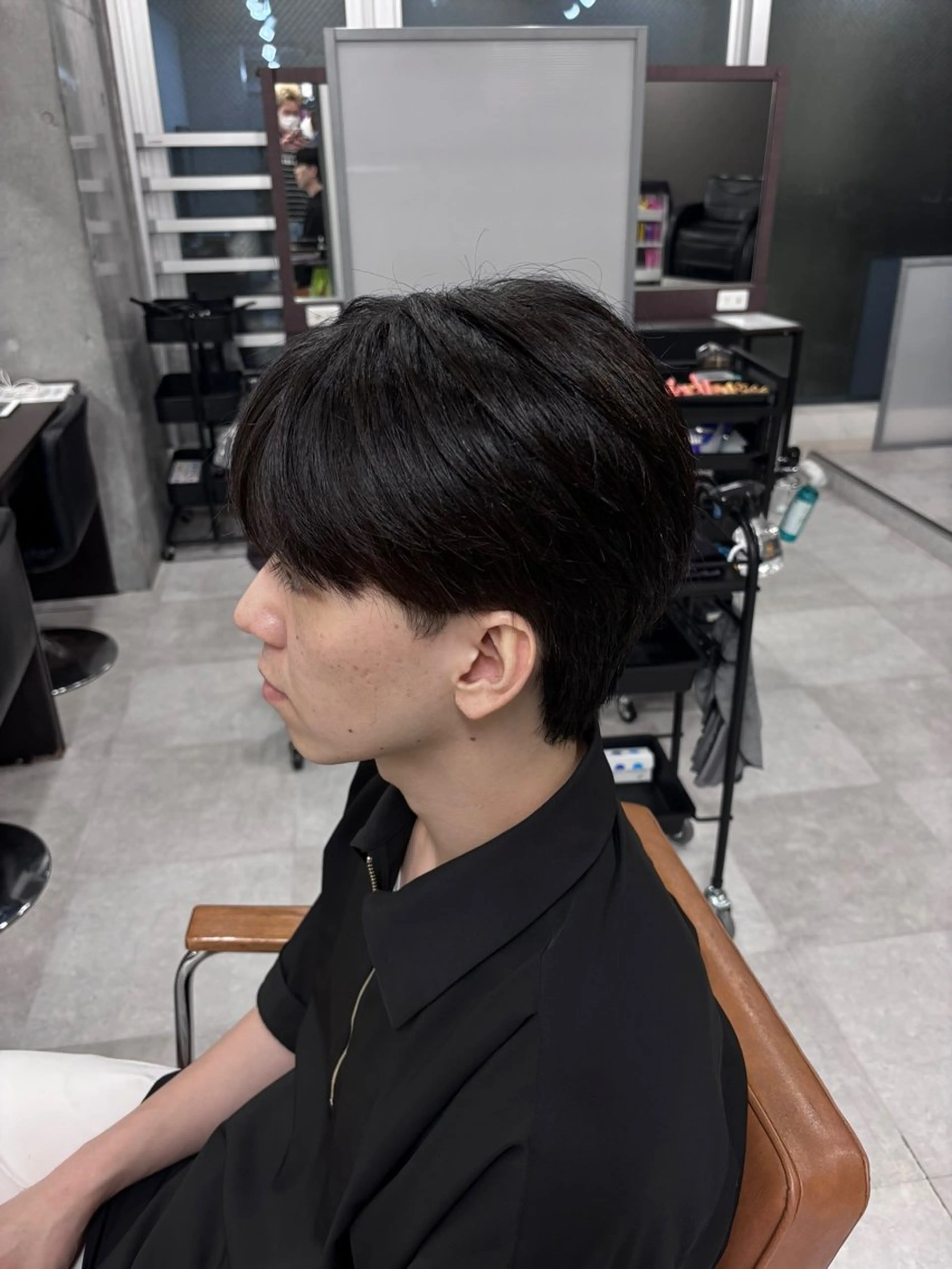 メンズ カット トリートメント ヘッドスパ ヘアセット 美容研究所 🇰🇷yutoのヘアスタイル