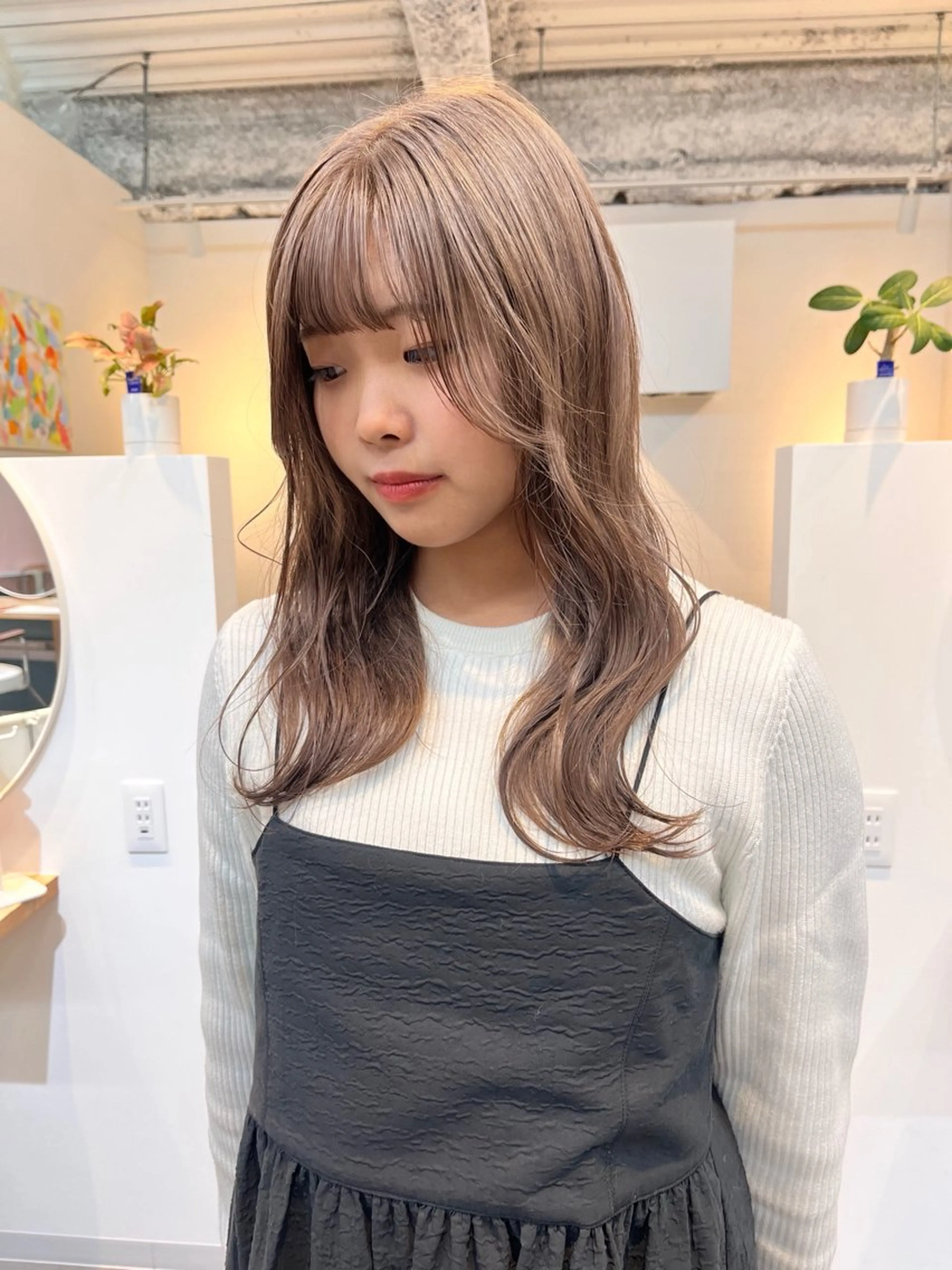 【🌿ケアブリーチ , TR付🌿】《レディース,メンズ可◎》ブリーチ(1回)＋ フルカラー＋2stepトリートメントの写真