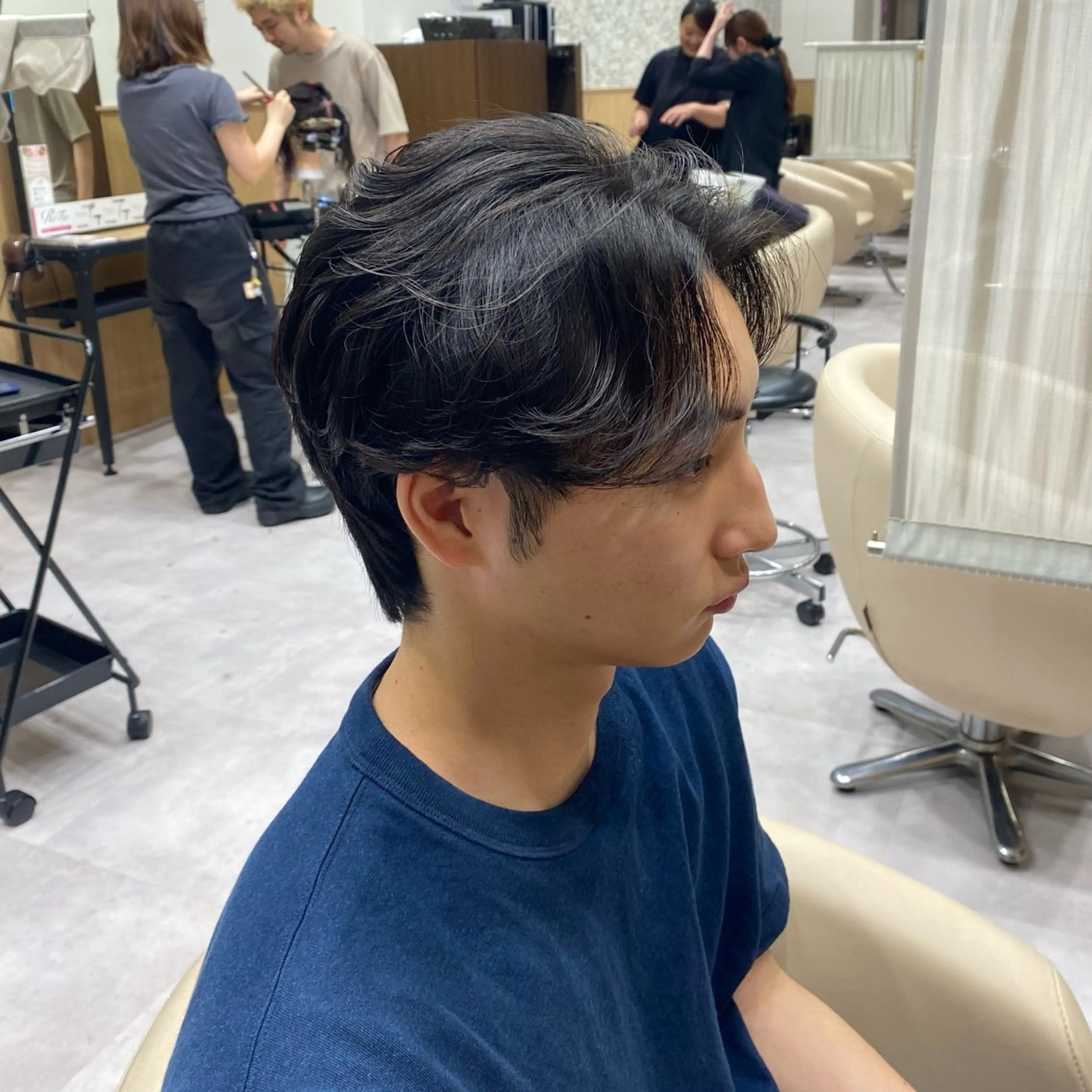 ショート パーマ メンズ UNIX所属・村上翼/ハンサム ショート/パーマのヘアスタイル