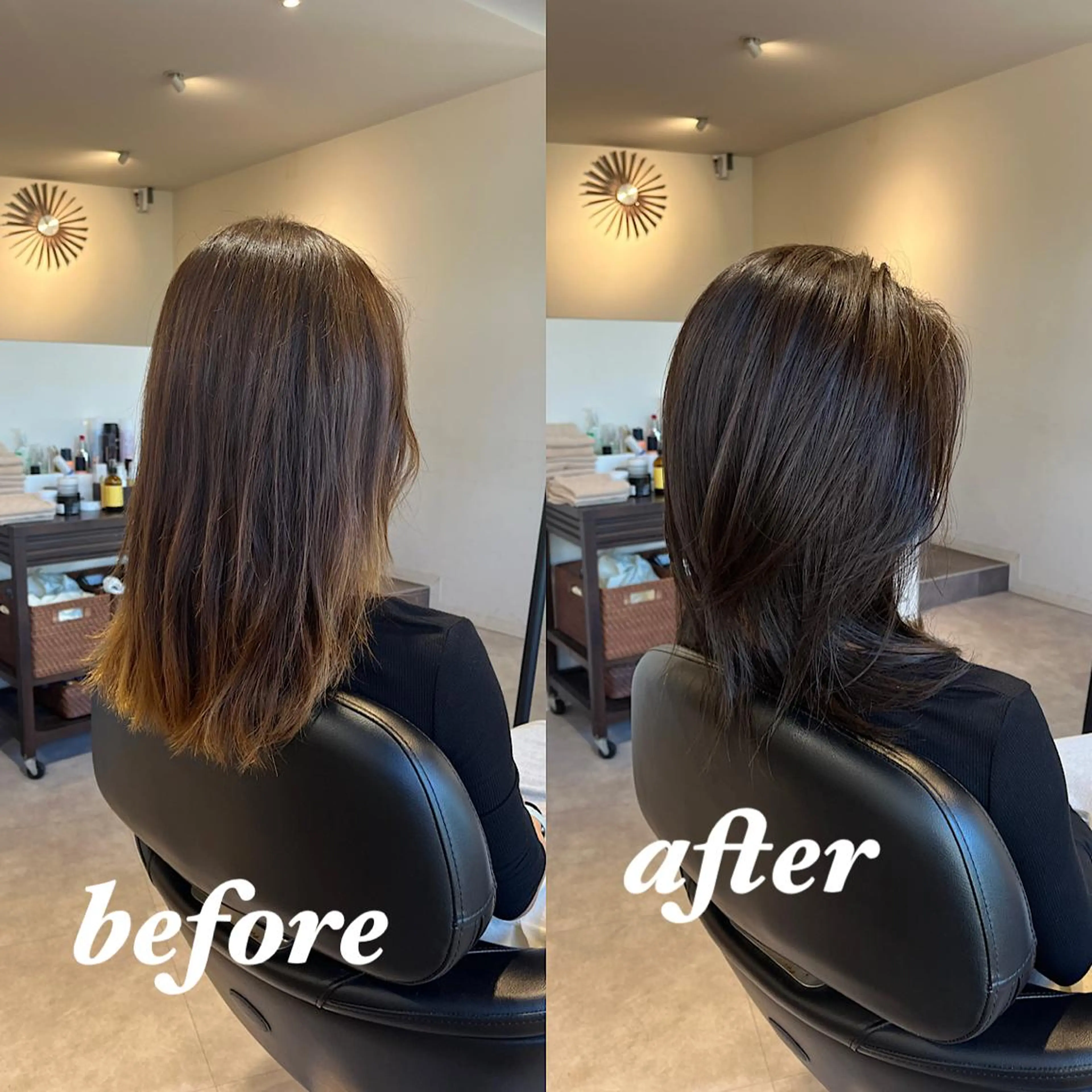 セミロング セミロングパーマ 顔周りカット 髪質改善 レイヤーカット 小顔カット カットモデル募集中 ✂️上原北斗のヘアスタイル