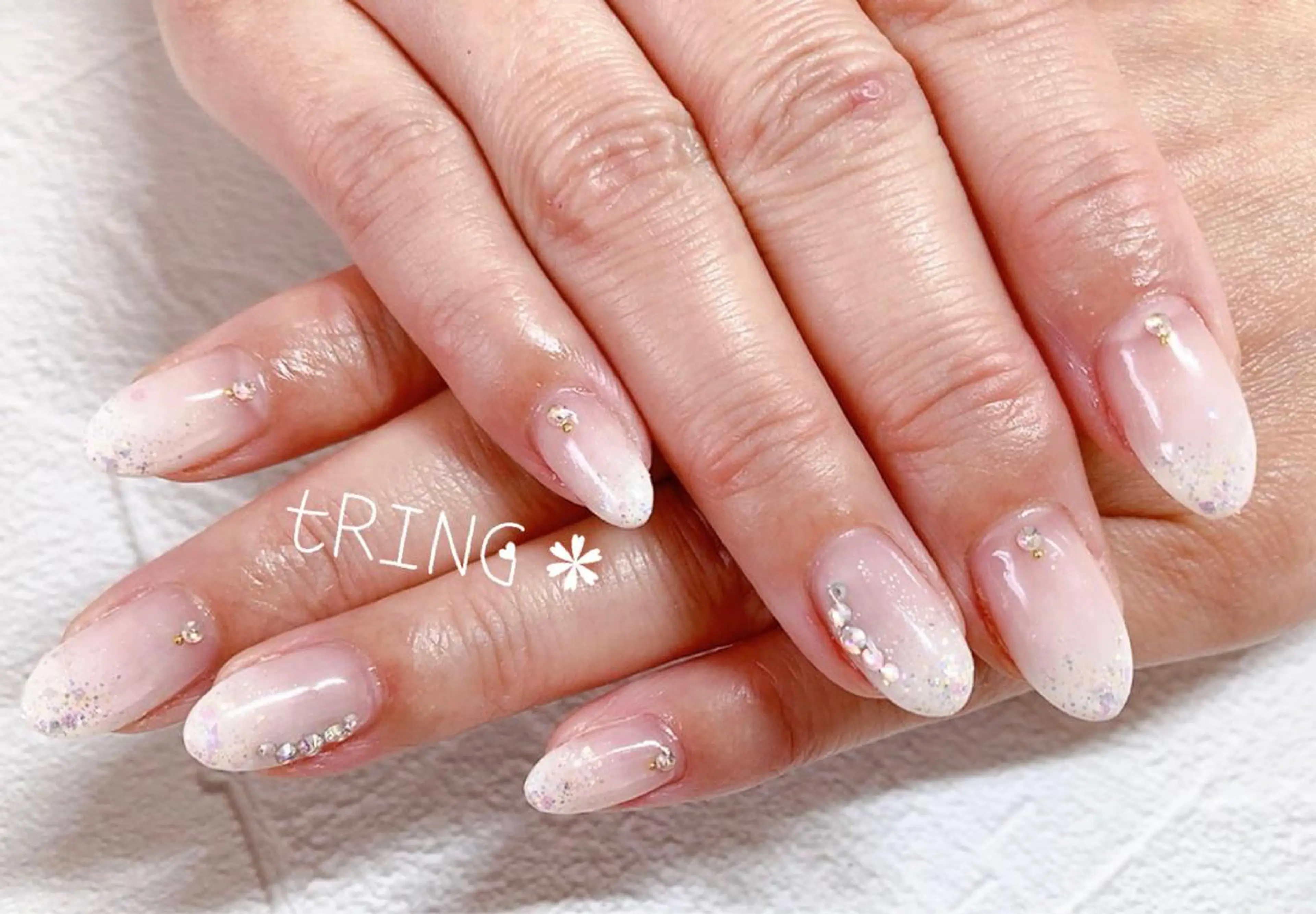 ネイル ハンドネイル tRING＊ しいの木台のネイルデザイン