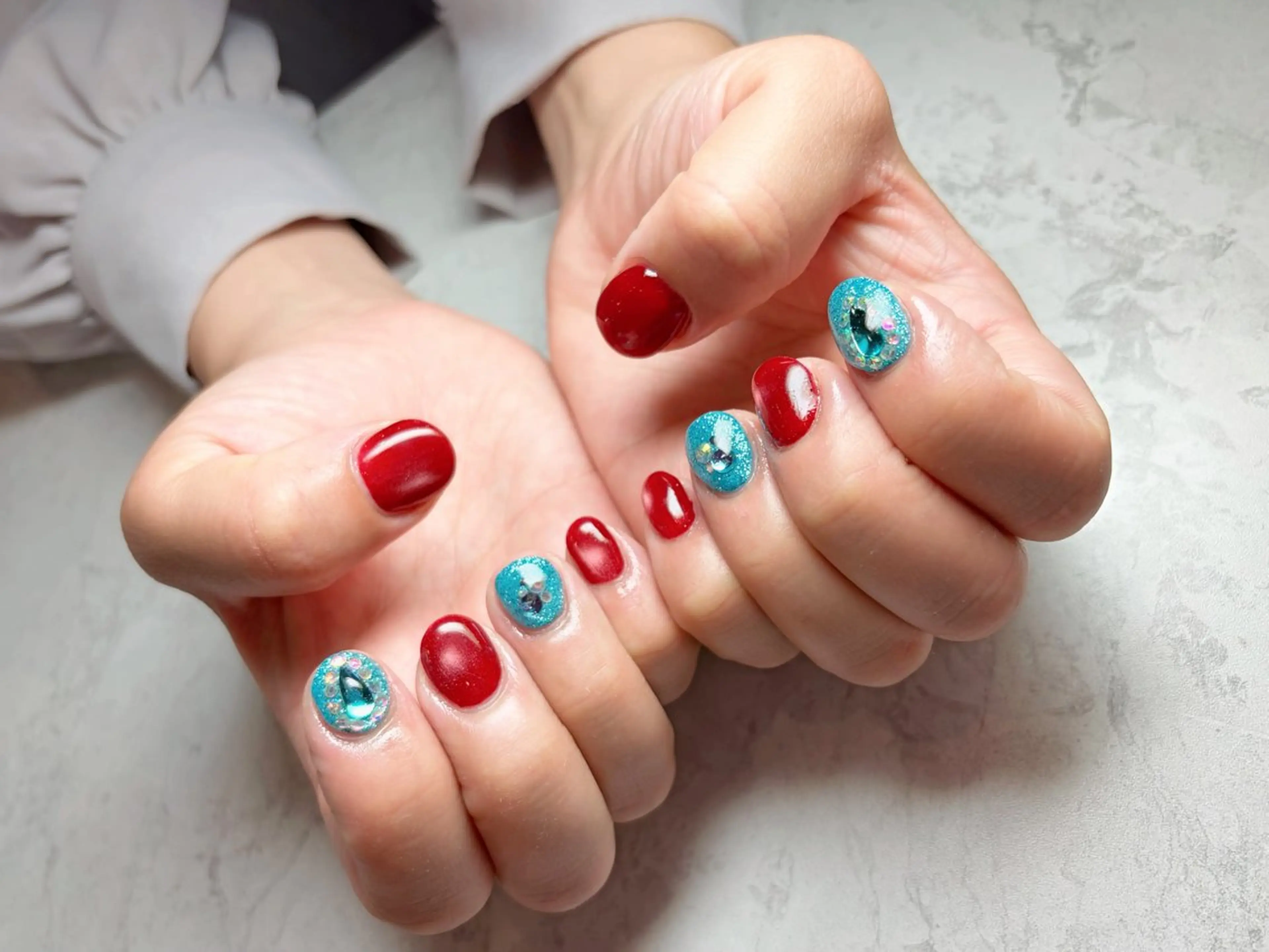 ネイル マグネットネイル ハンドネイル nailme!/松下 侑未のネイルデザイン