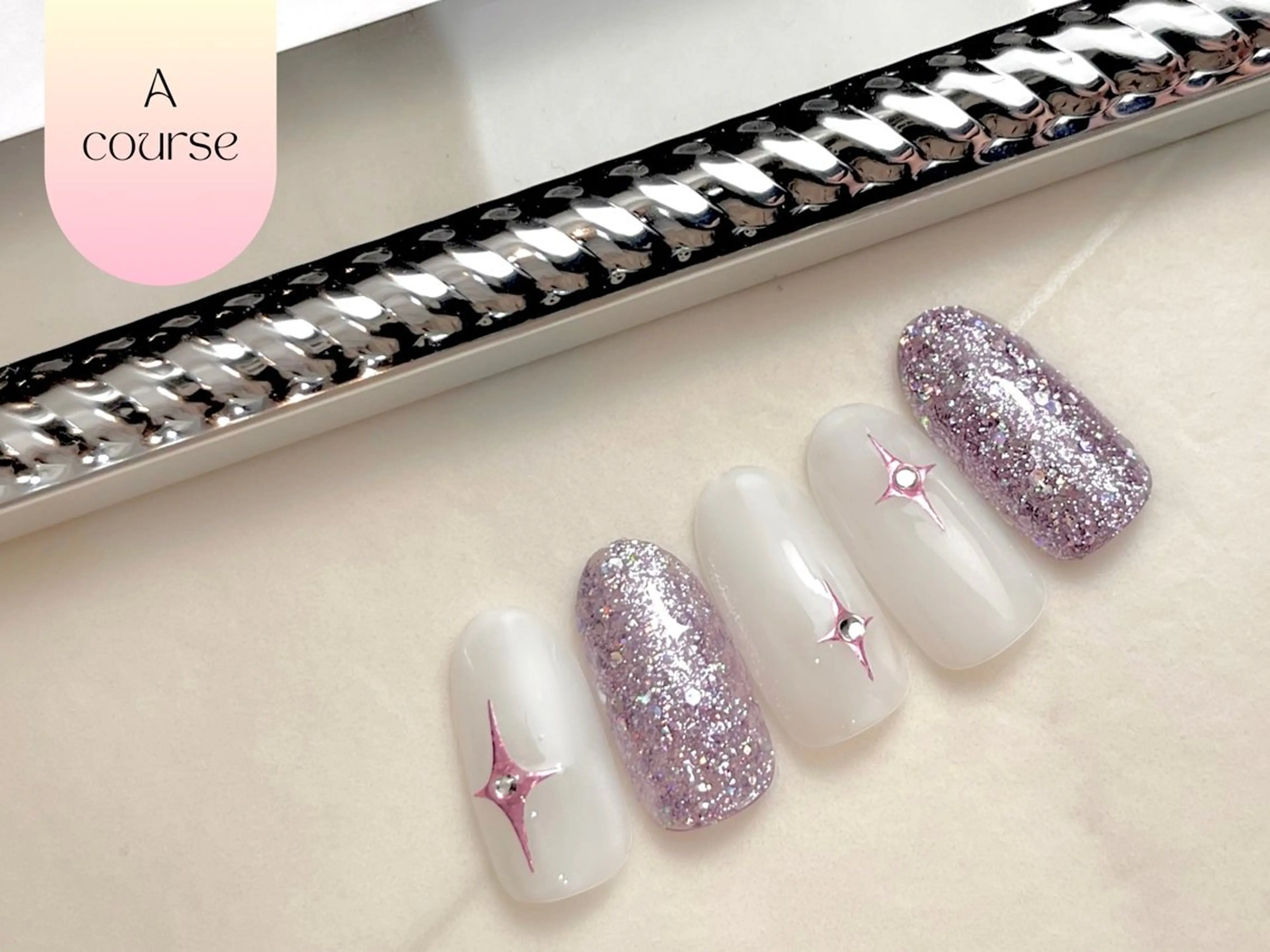 ネイル ハンドネイル アリアグレイス ネイルサロンのネイルデザイン