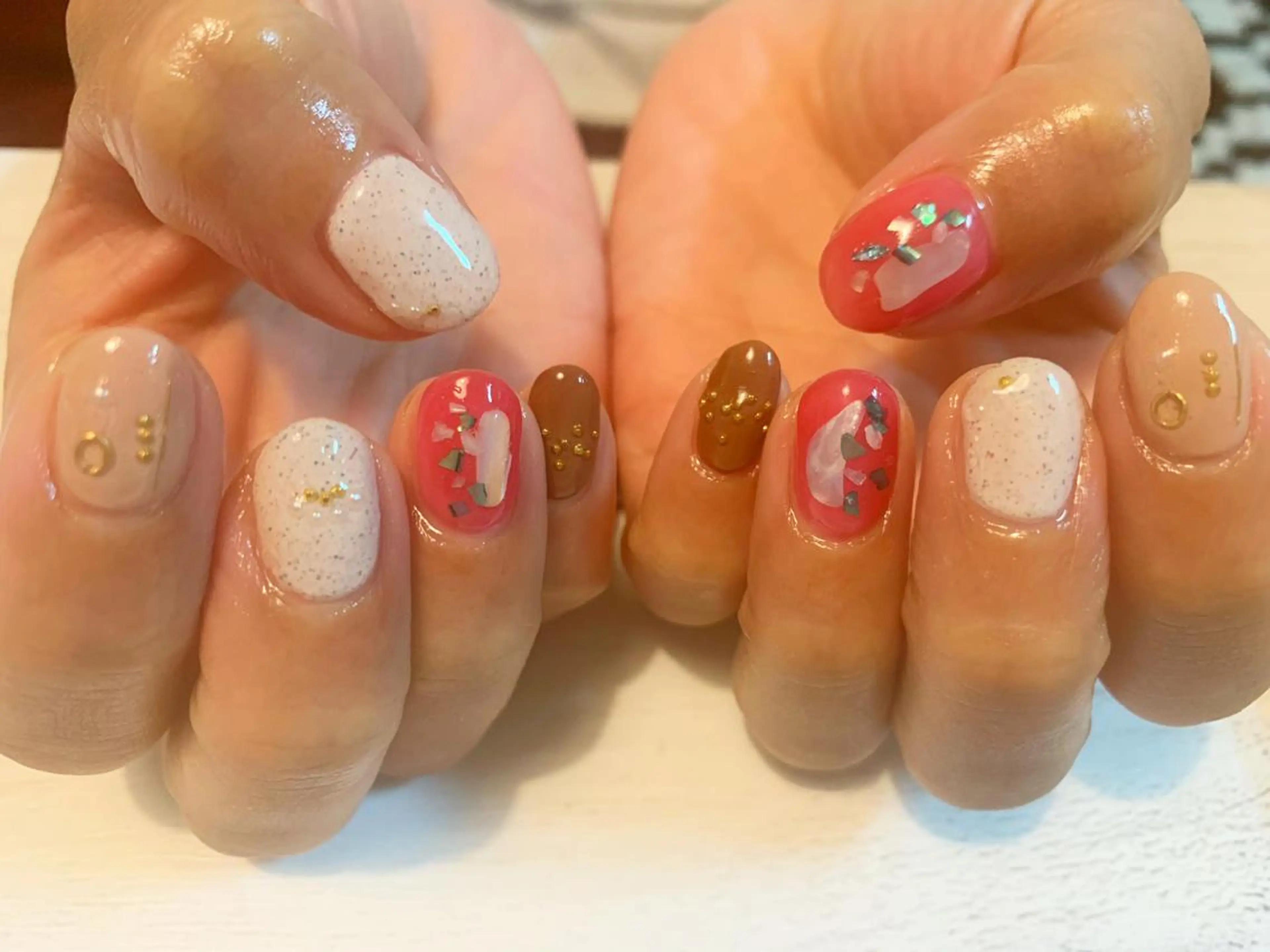 ネイル ハンドネイル フットネイル GéRanium Harukaのネイルデザイン