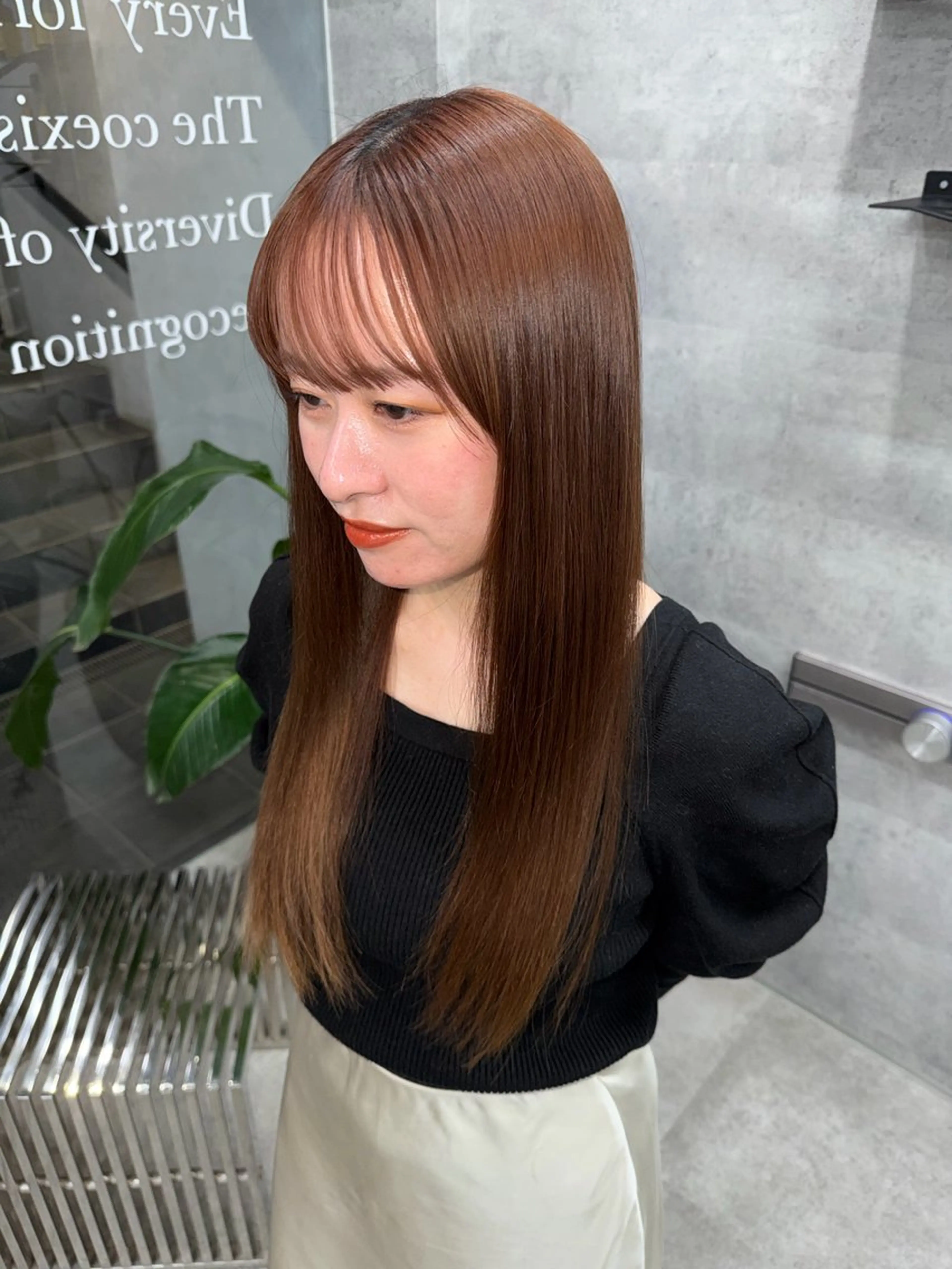 ロング カラー カット ヘアカラー トリートメント You/中明度カラー 🎨3ヶ月持つカットのヘアスタイル