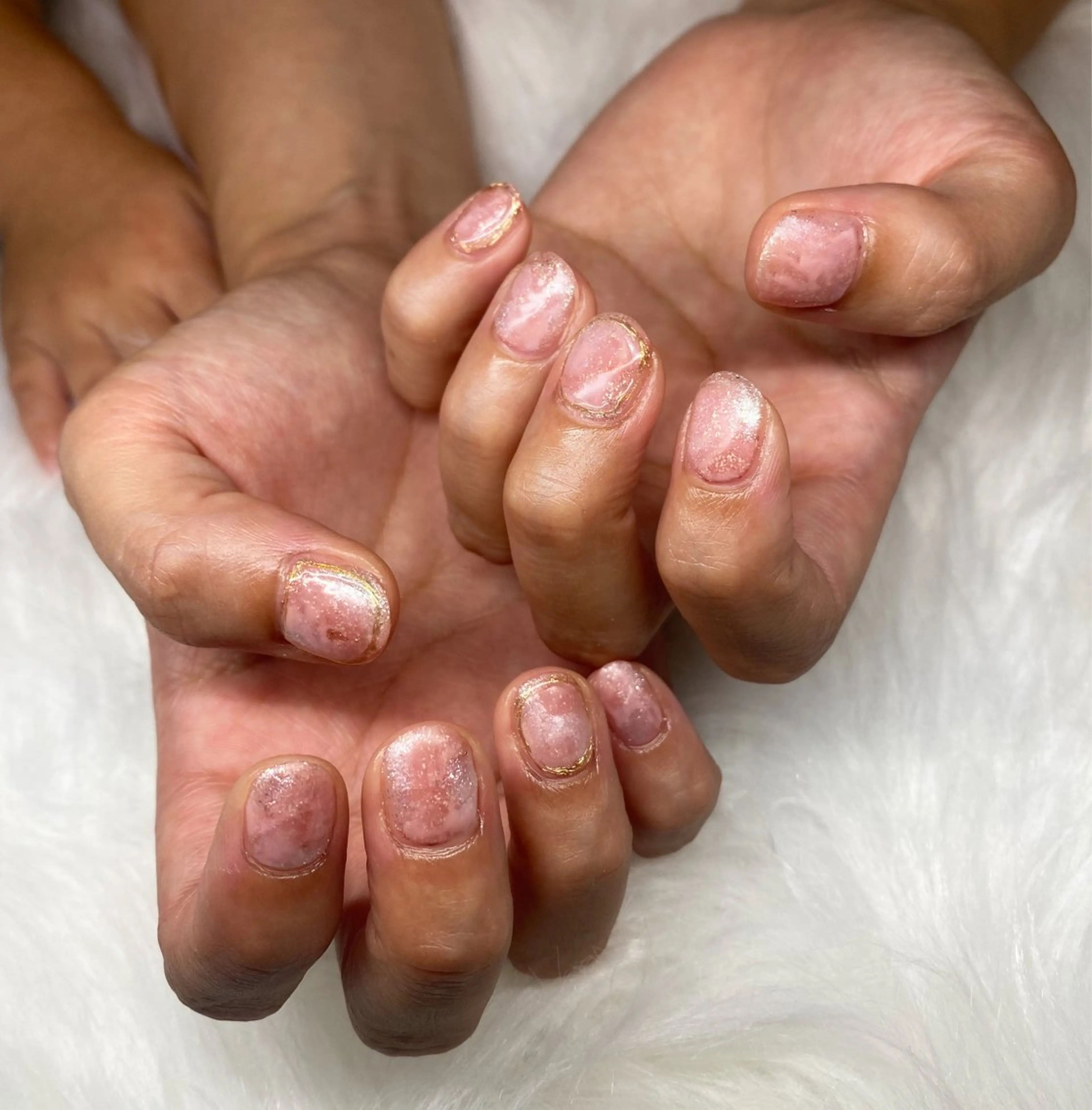 ネイル ニュアンスネイル nail salon milkのネイルデザイン