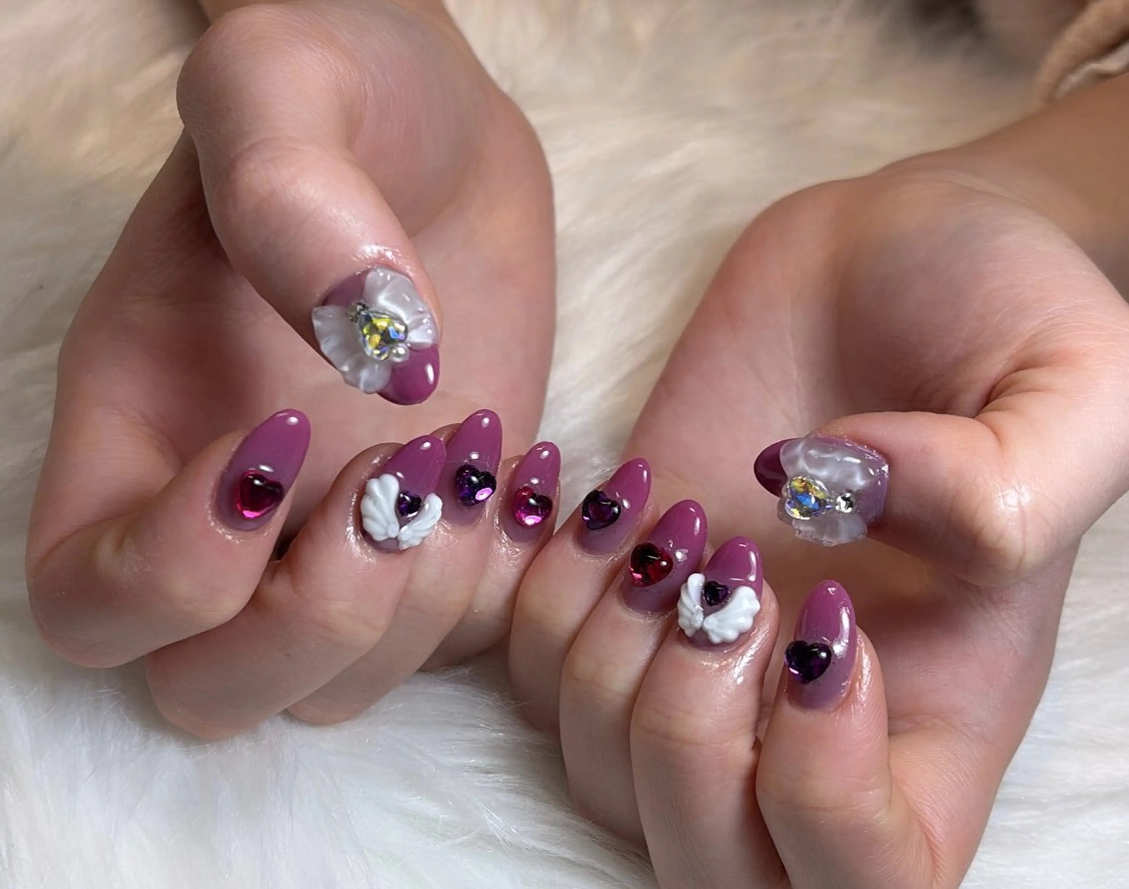 ネイル 🫧yua 🌸🫧のネイルデザイン