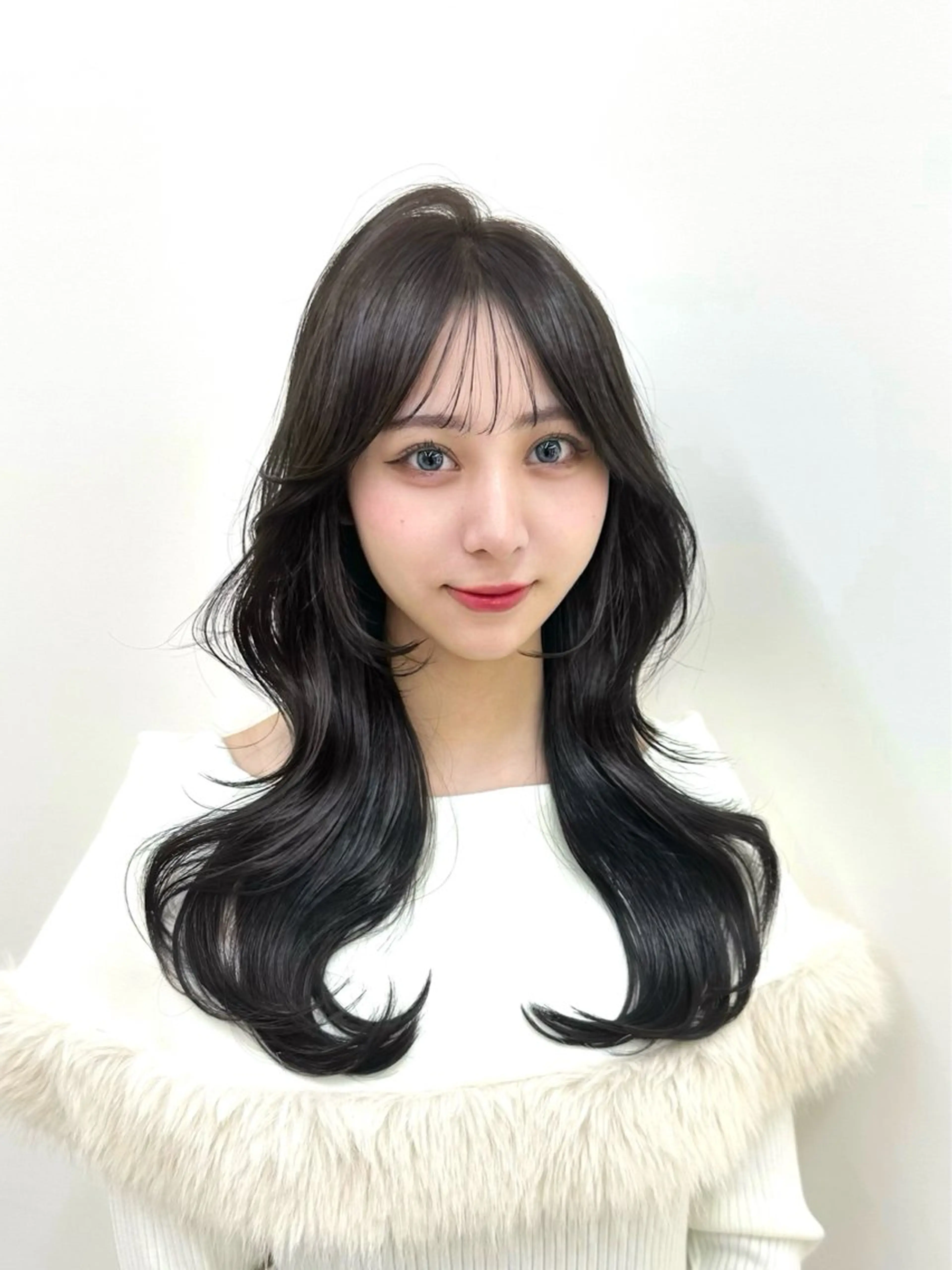 ミディアム カラー 🇰🇷韓国風くびれ ヘア🇰🇷中村優大のヘアスタイル