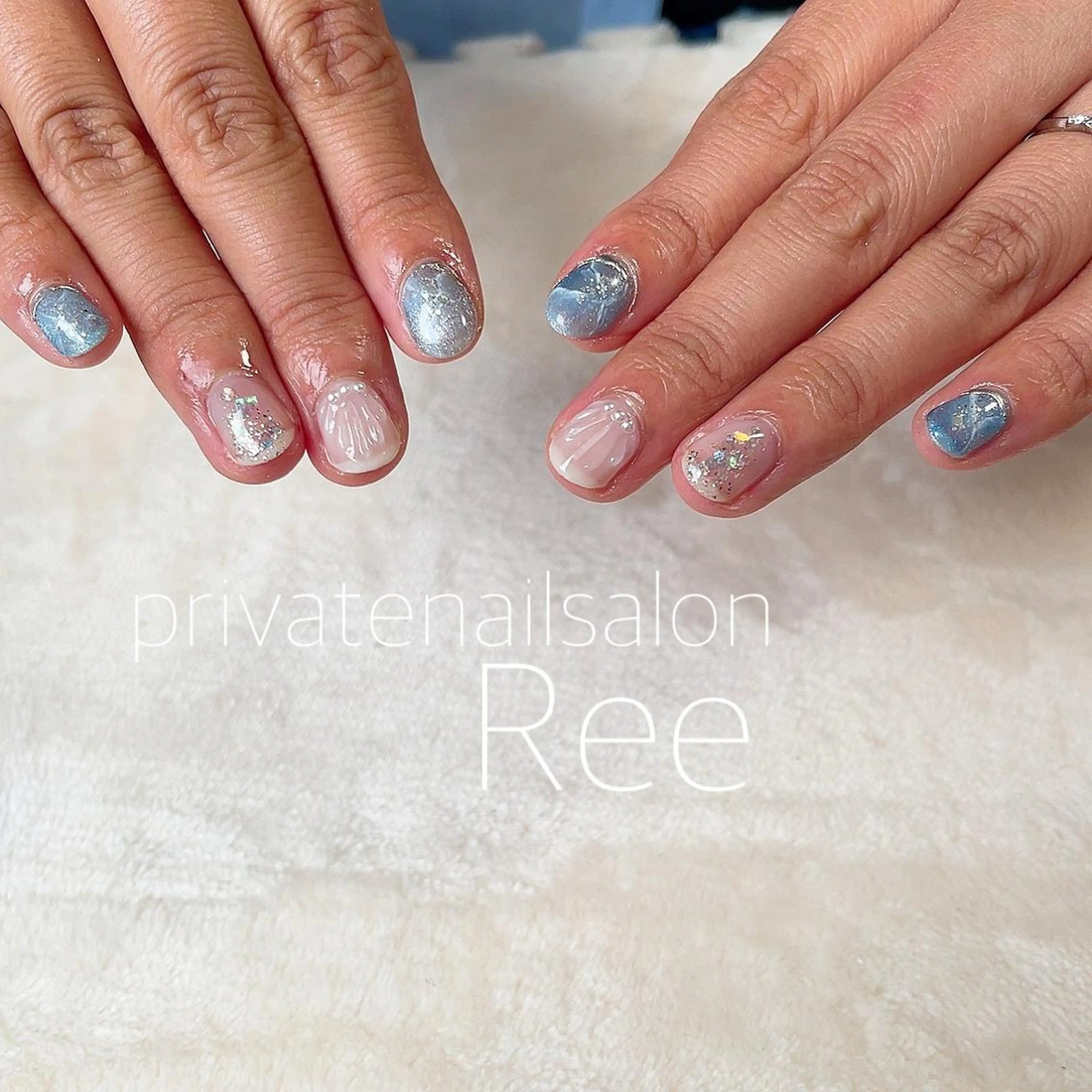 ネイル 知花 梨花のネイルデザイン