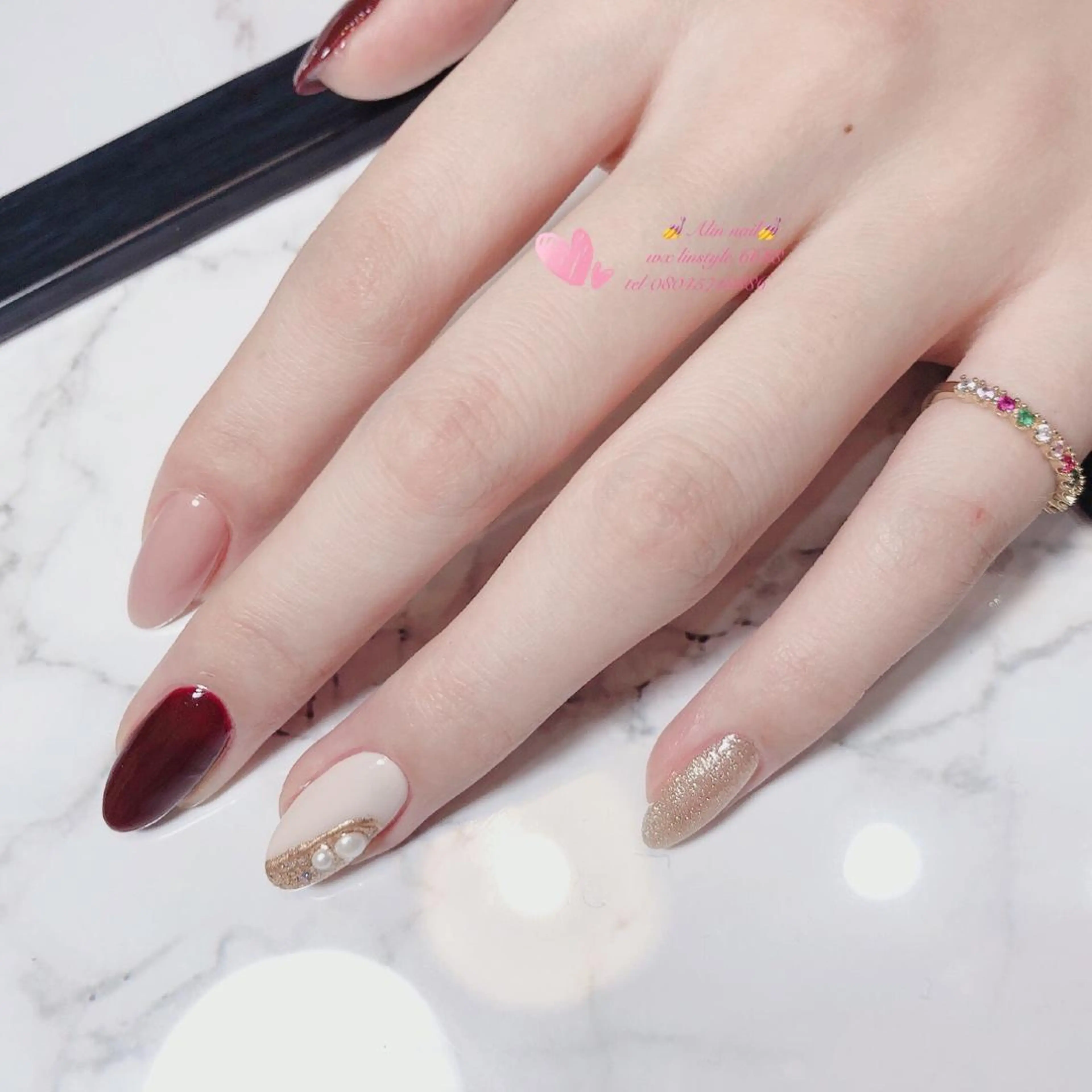 ネイル ネイルサロン 9Carats神田のネイルデザイン