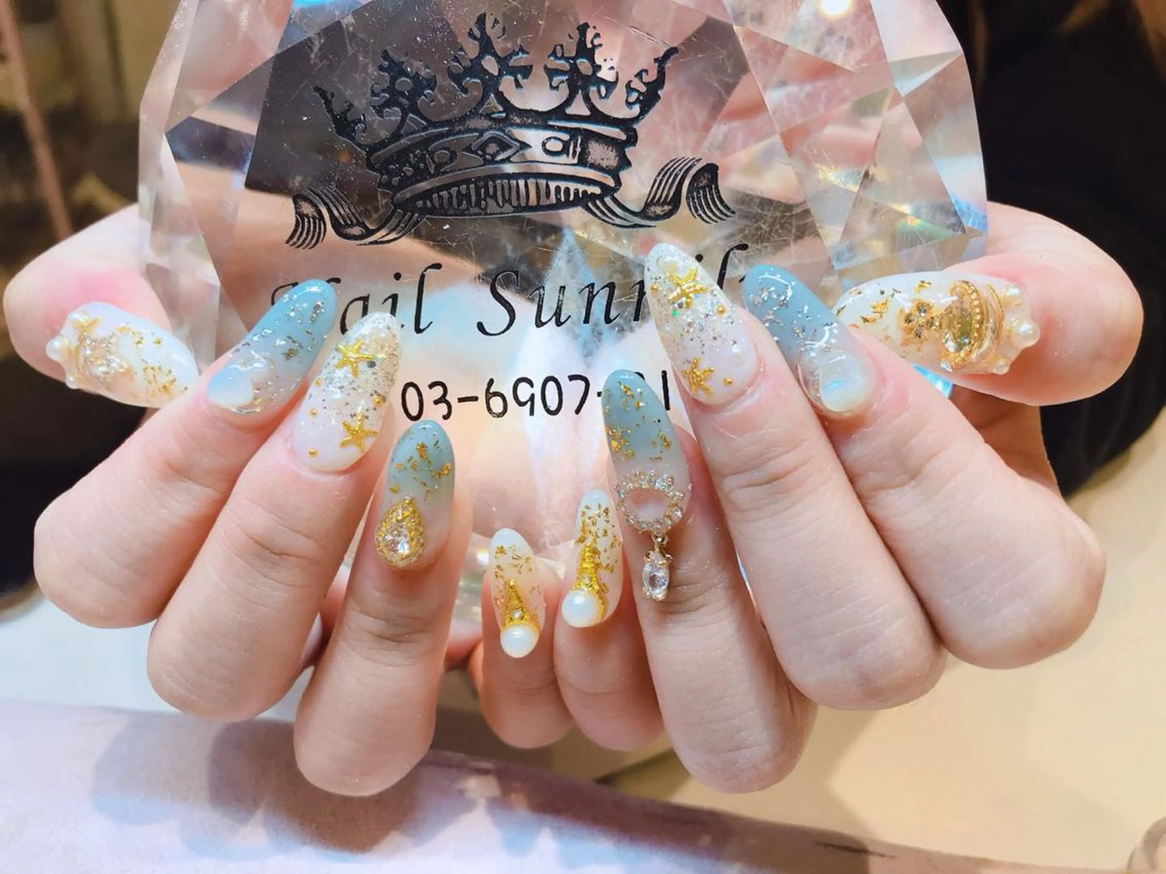 ネイル 長さだし専門店 M2　rikaのネイルデザイン