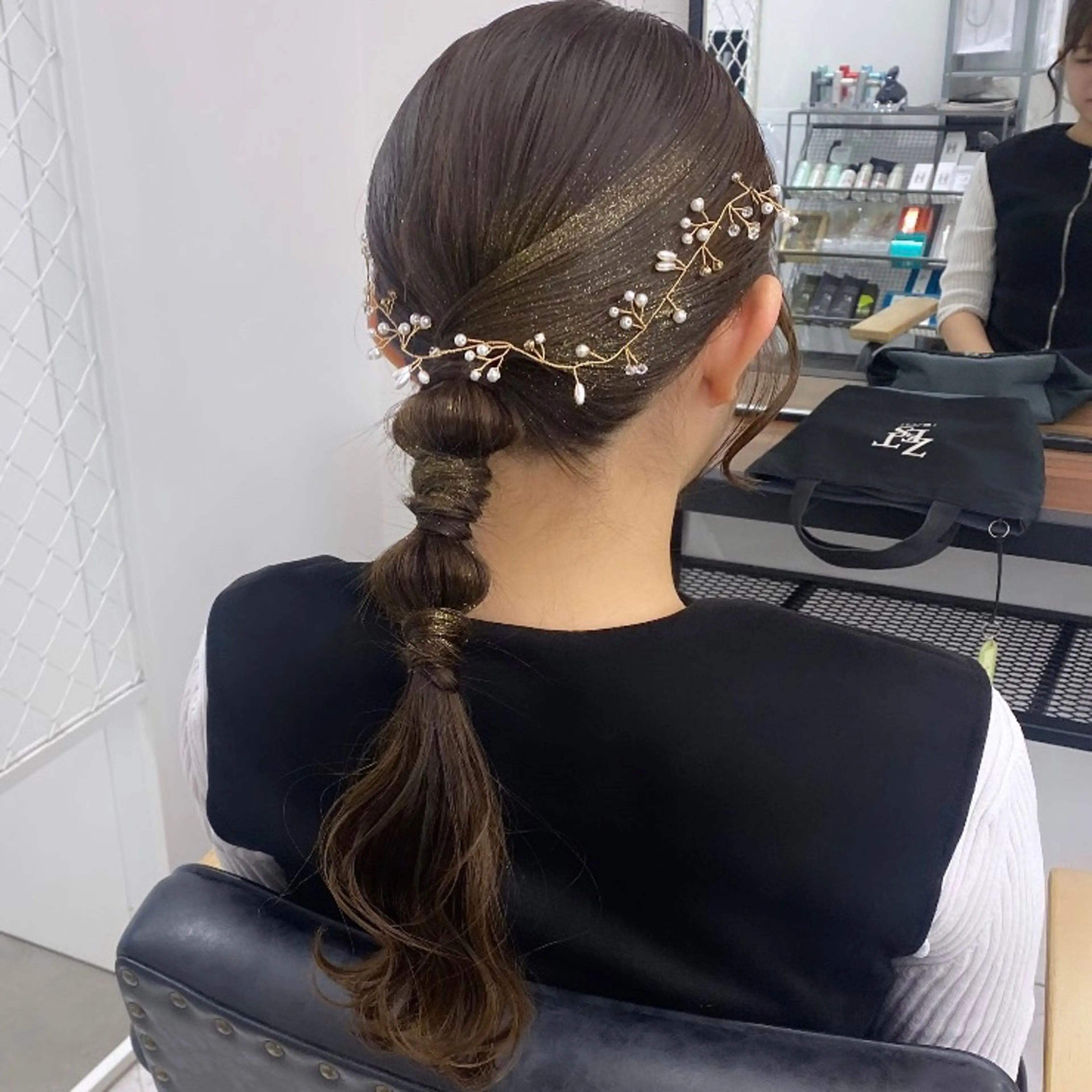 ロング ヘアアレンジ 韓国風カラー 髪質改善 韓国風ヘア emu所属・けいこ🍊ニュアンス ネイル/個性派ネイルのネイルデザイン