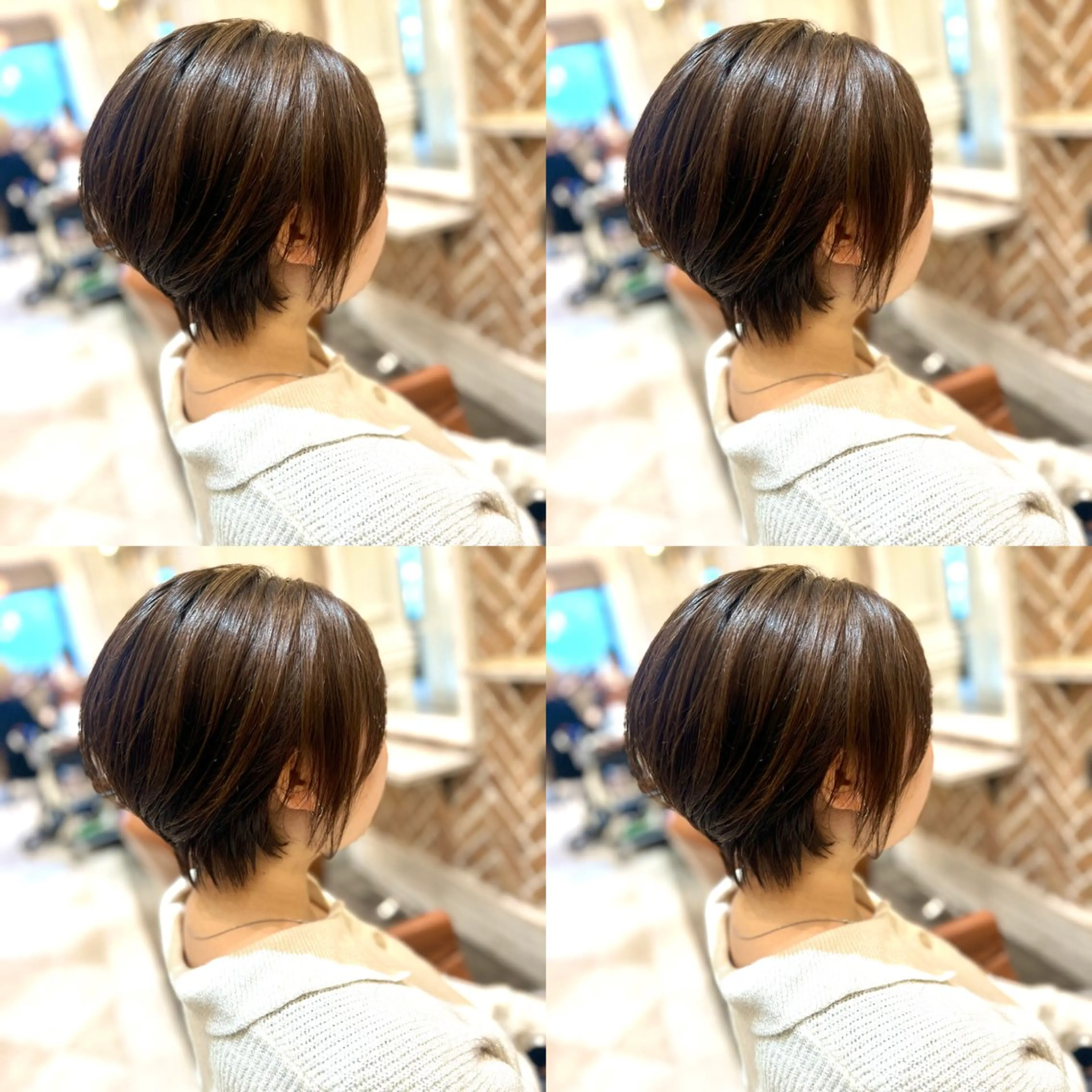 ショート カラー カット ヘアカラー トリートメント Realme  京都四条烏丸ドゥエby  yk所属・小塚 耀介✂︎ ショートボブ特化のヘアスタイル