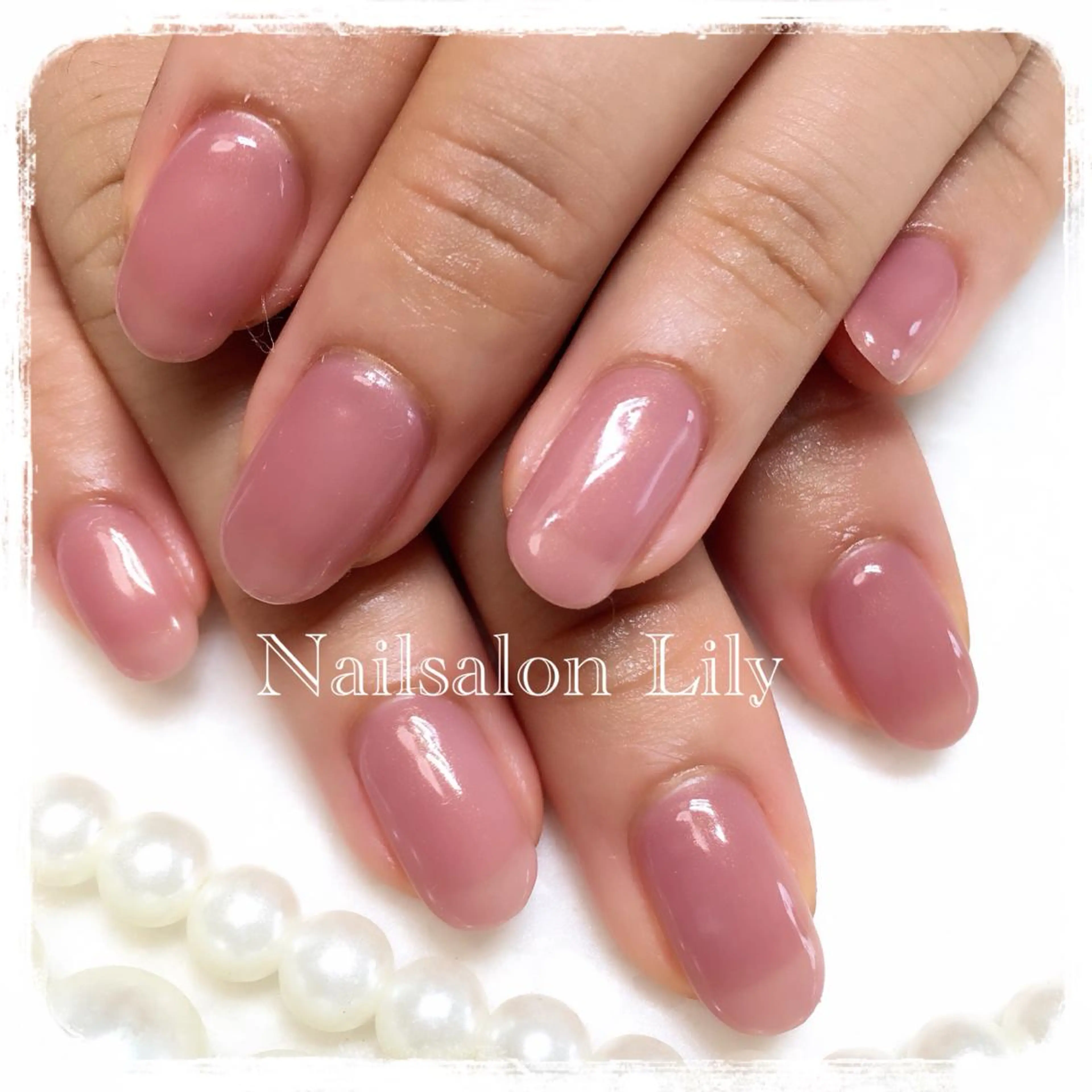 ネイル ワンカラーネイル Nailsalon Lilyのネイルデザイン