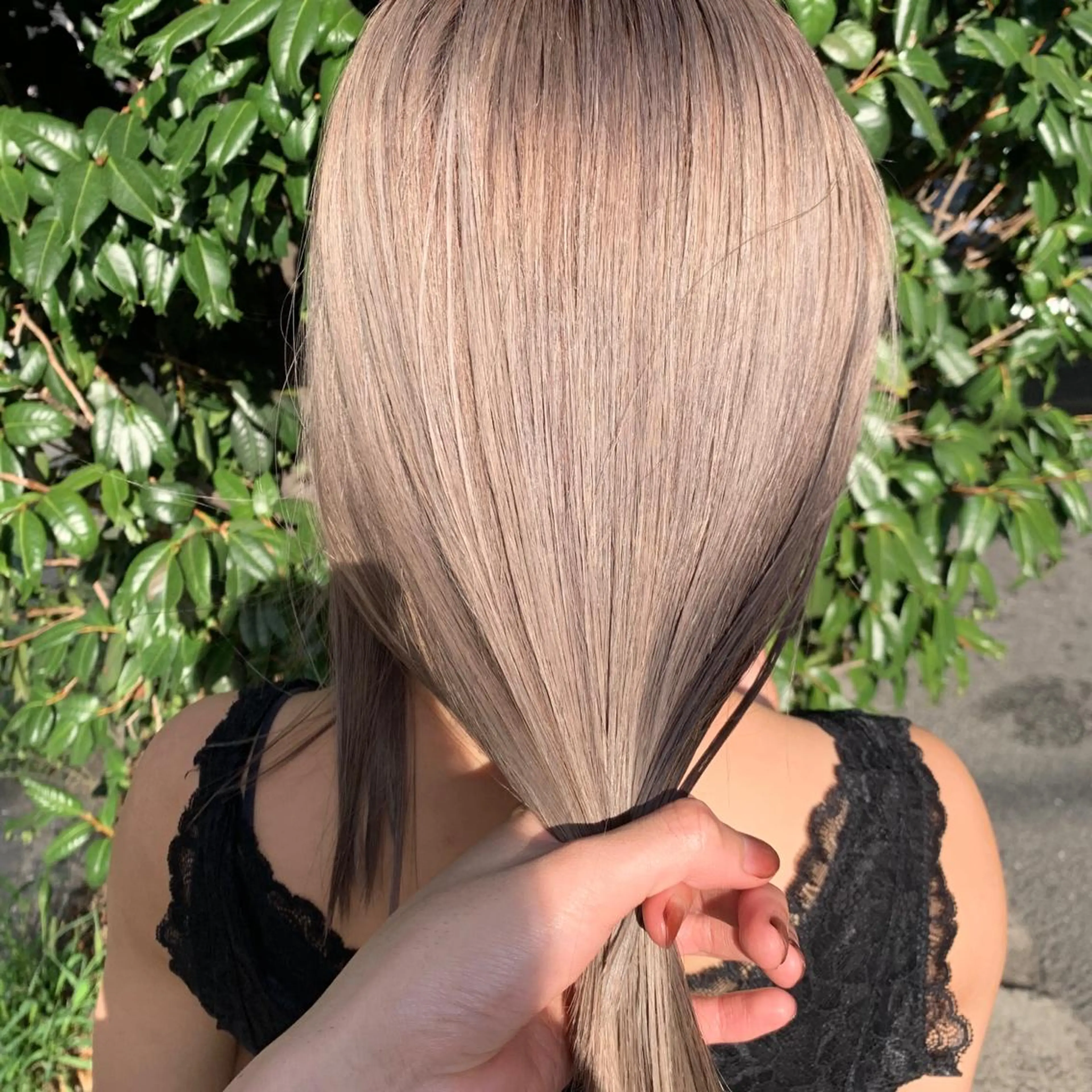 ミディアム カラー カット ヘアカラー トリートメント ワンホンヘア ケラチン/Kaitoのヘアスタイル