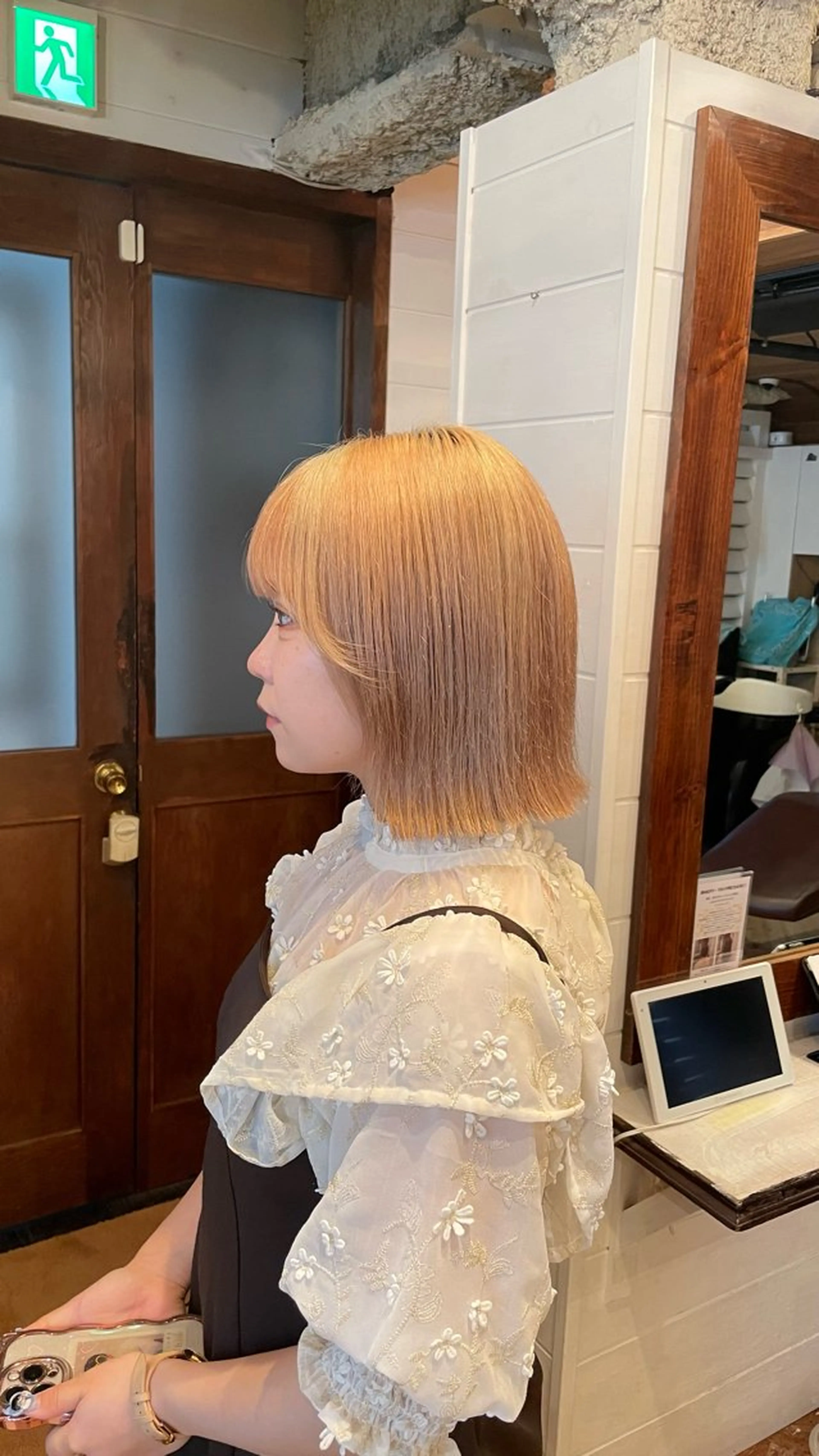 ショート ボブ/縮毛矯正/レイ ヤー♡Natsukiのヘアスタイル