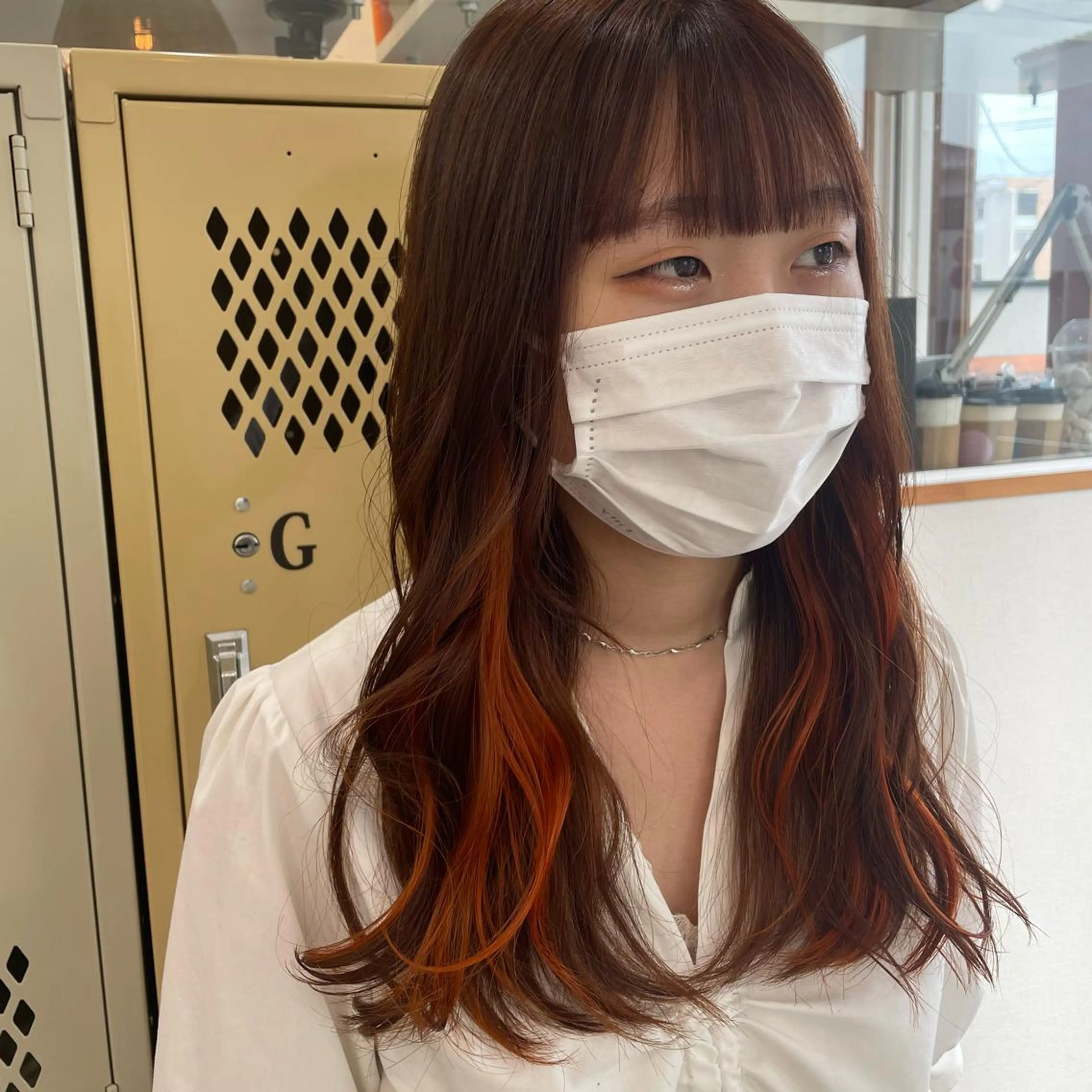 ロング カット ヘアカラー トリートメント SUNC🍀大熊 花奈絵🍀のヘアスタイル