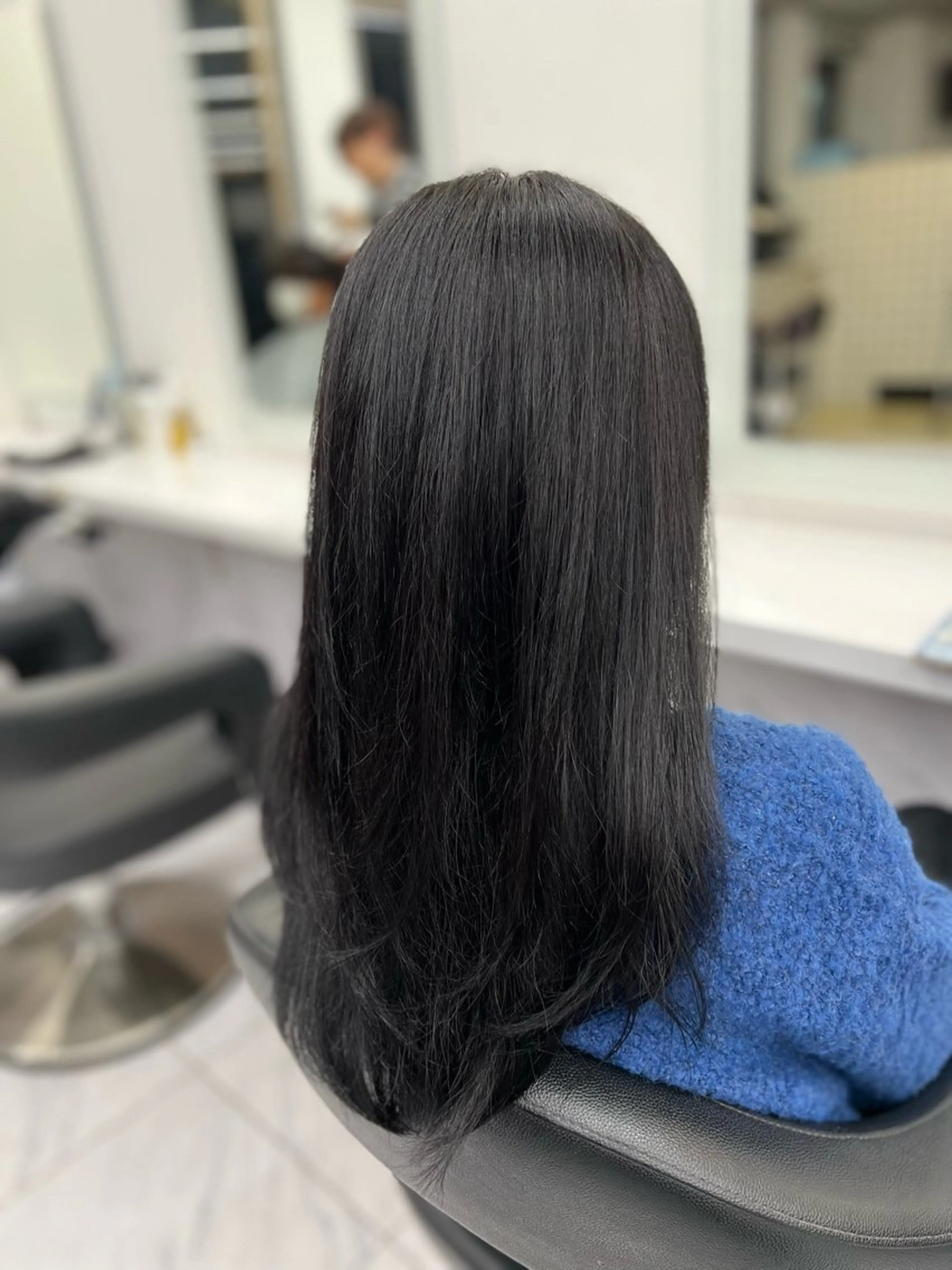 ロング カラー カット ヘアカラー トリートメント 韓国レイヤーカット /REIのヘアスタイル