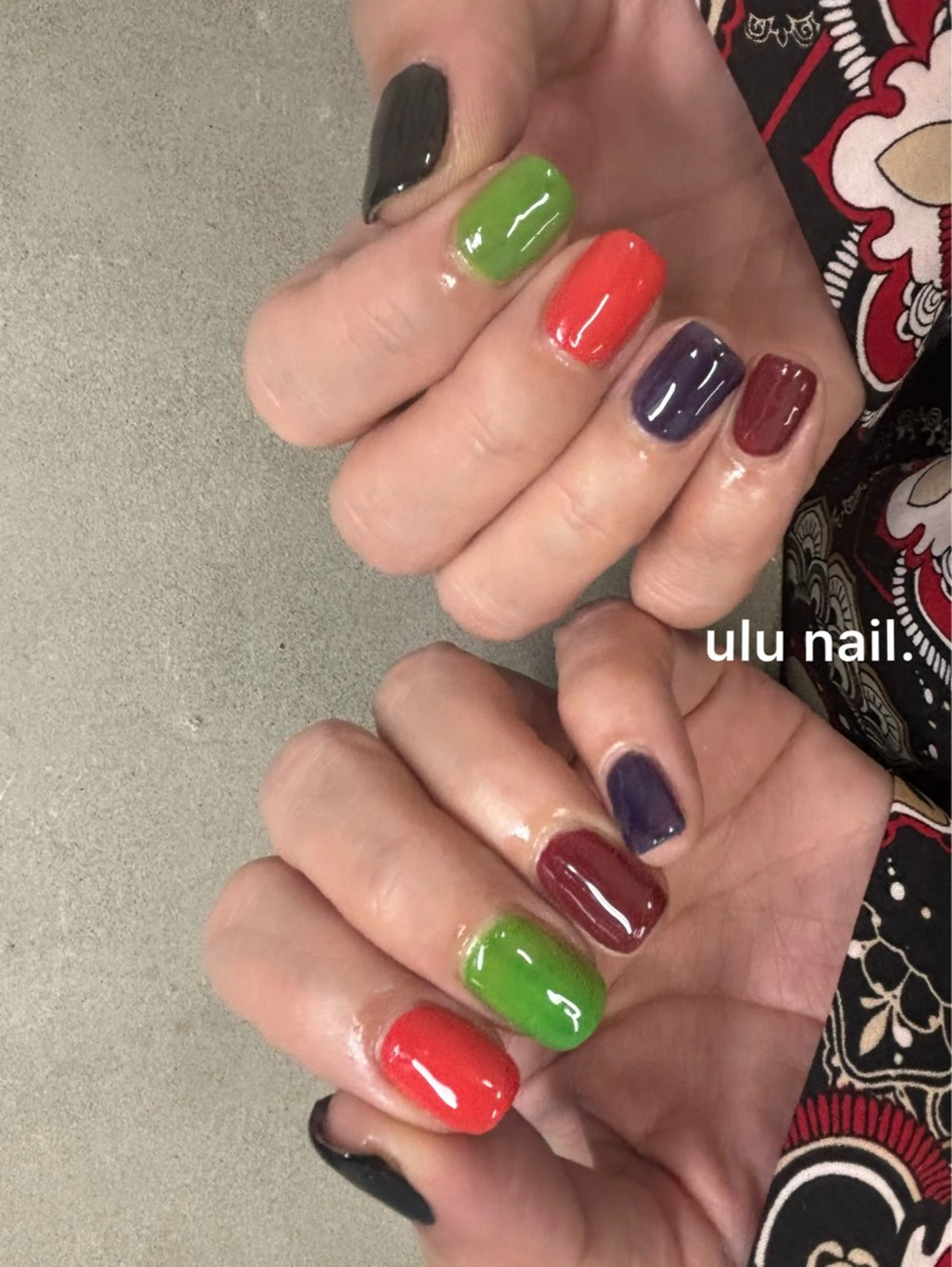 ネイル ulu  nail. haruのネイルデザイン