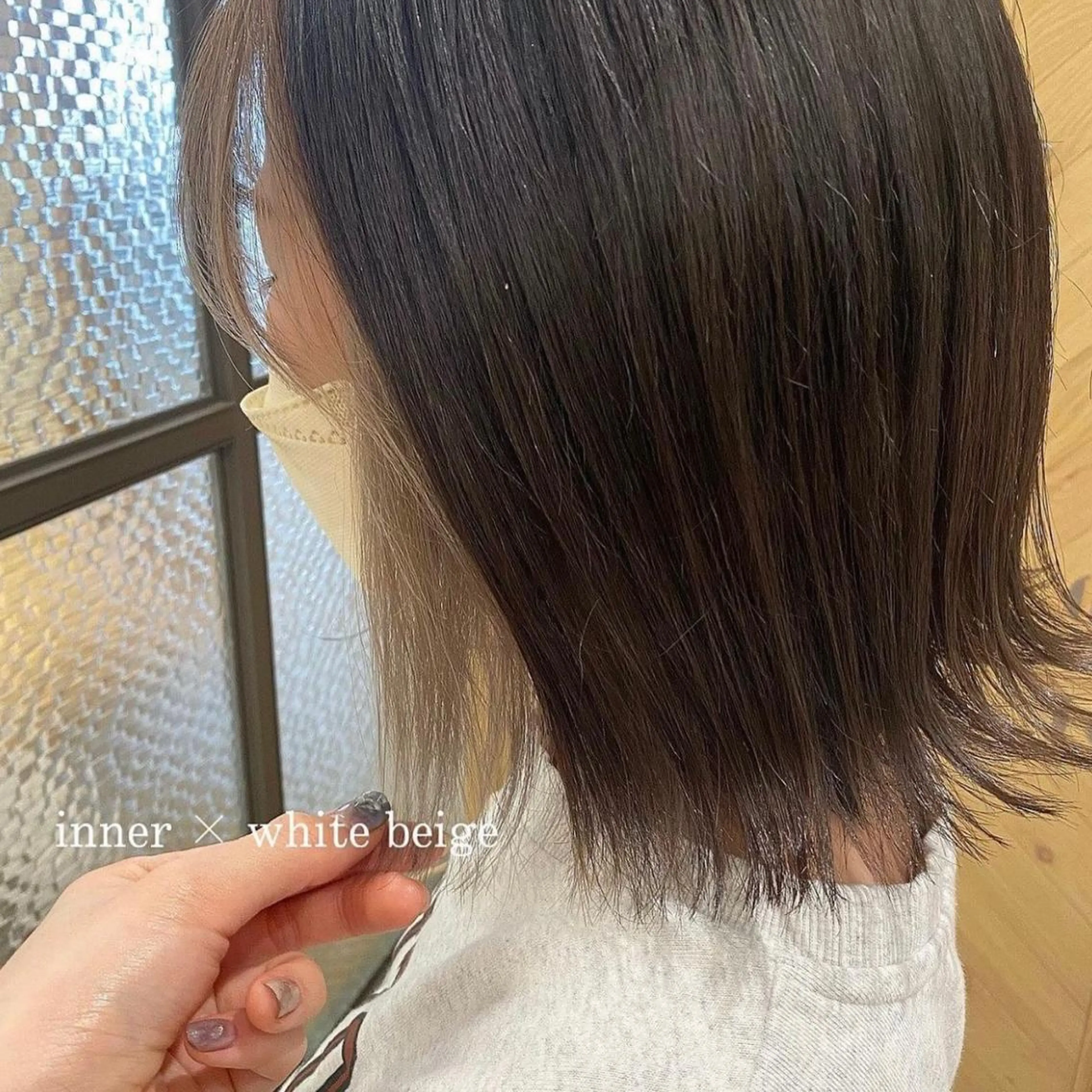 ショート カラー インナーカラー ショートヘア ヘアカラー インナーカラー☆ 香西茉奈のヘアスタイル