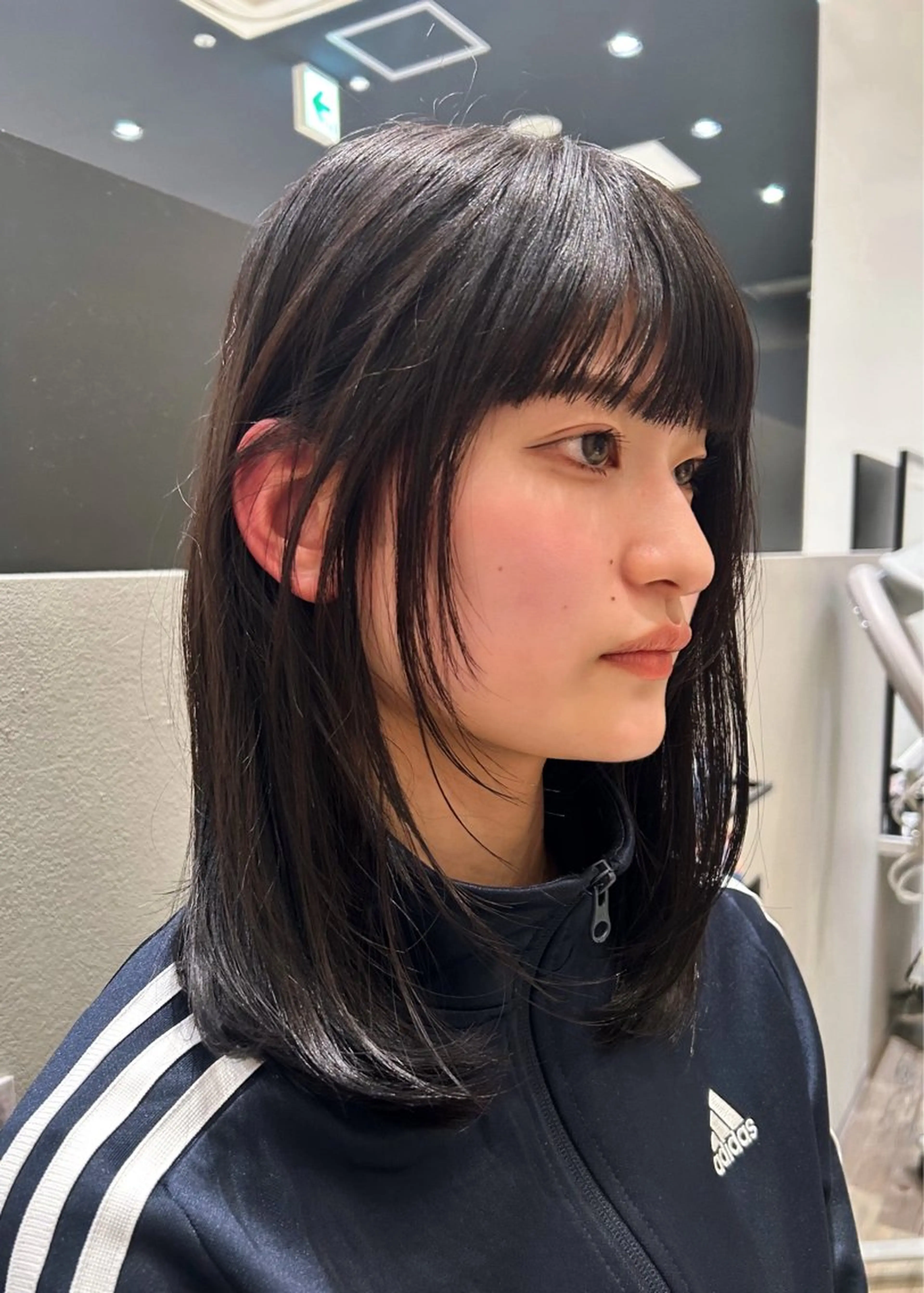 セミロング カラー ヘアカラー トリートメント k-twoあべのキューズモール店所属・k-two☁あべの/ 艶感カラー/Touaのヘアスタイル