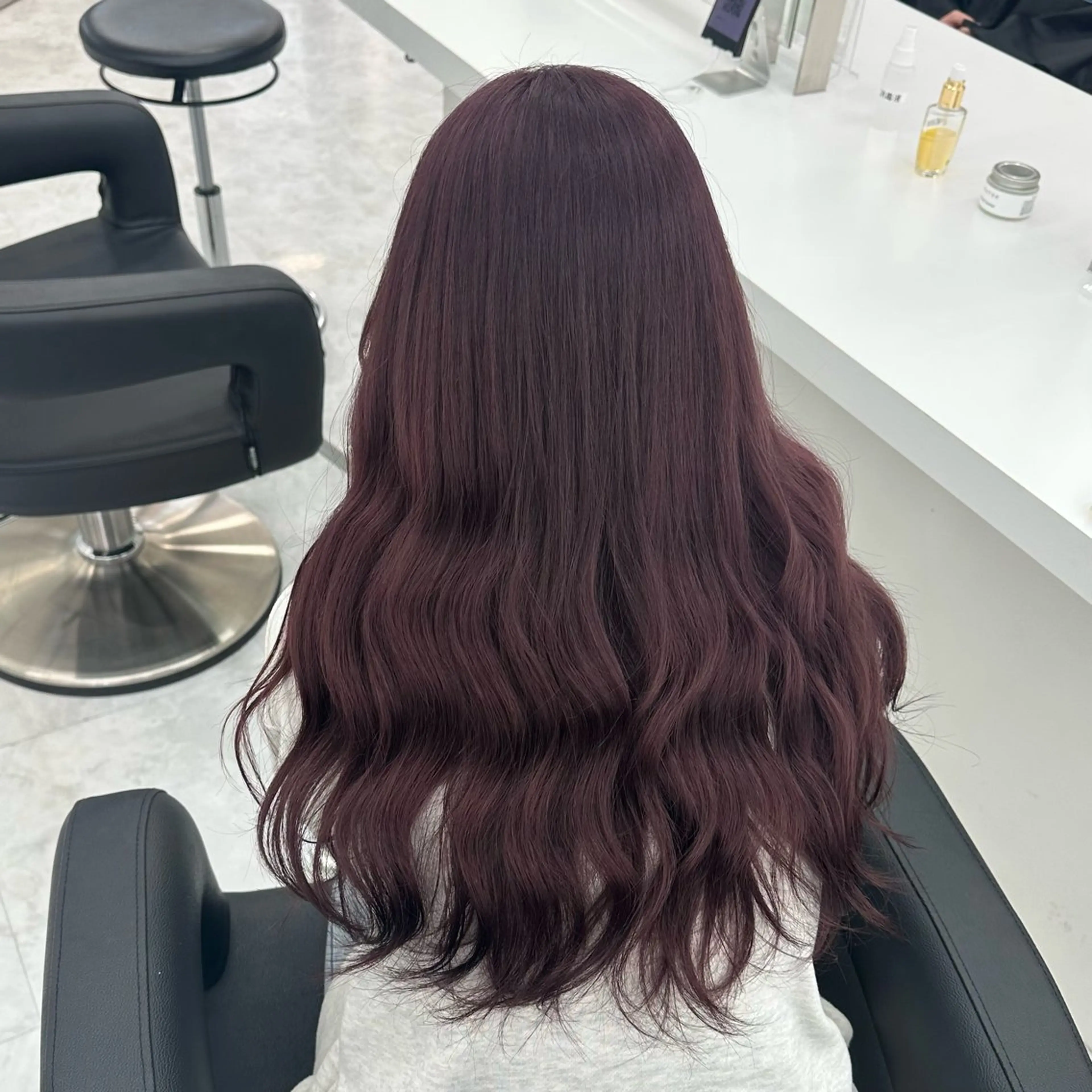 ロング カラー ヘアカラー ヘッドスパ ヘアセット ガーリーstyle ❤︎misaki🏹のヘアスタイル