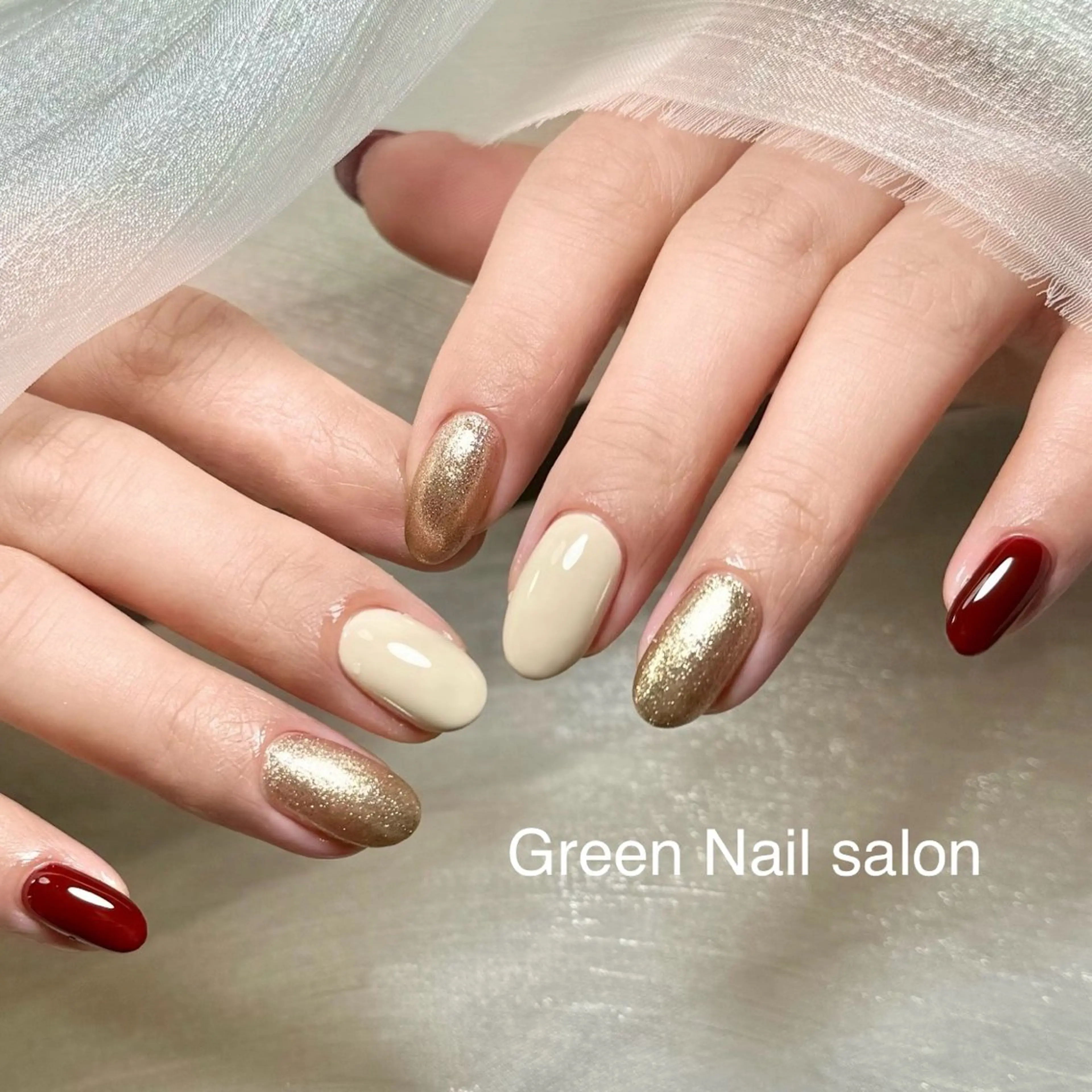 ネイル 持ち込み ワンホンネイル GreenNailsalon所属・GreenNail salon GIのネイルデザイン