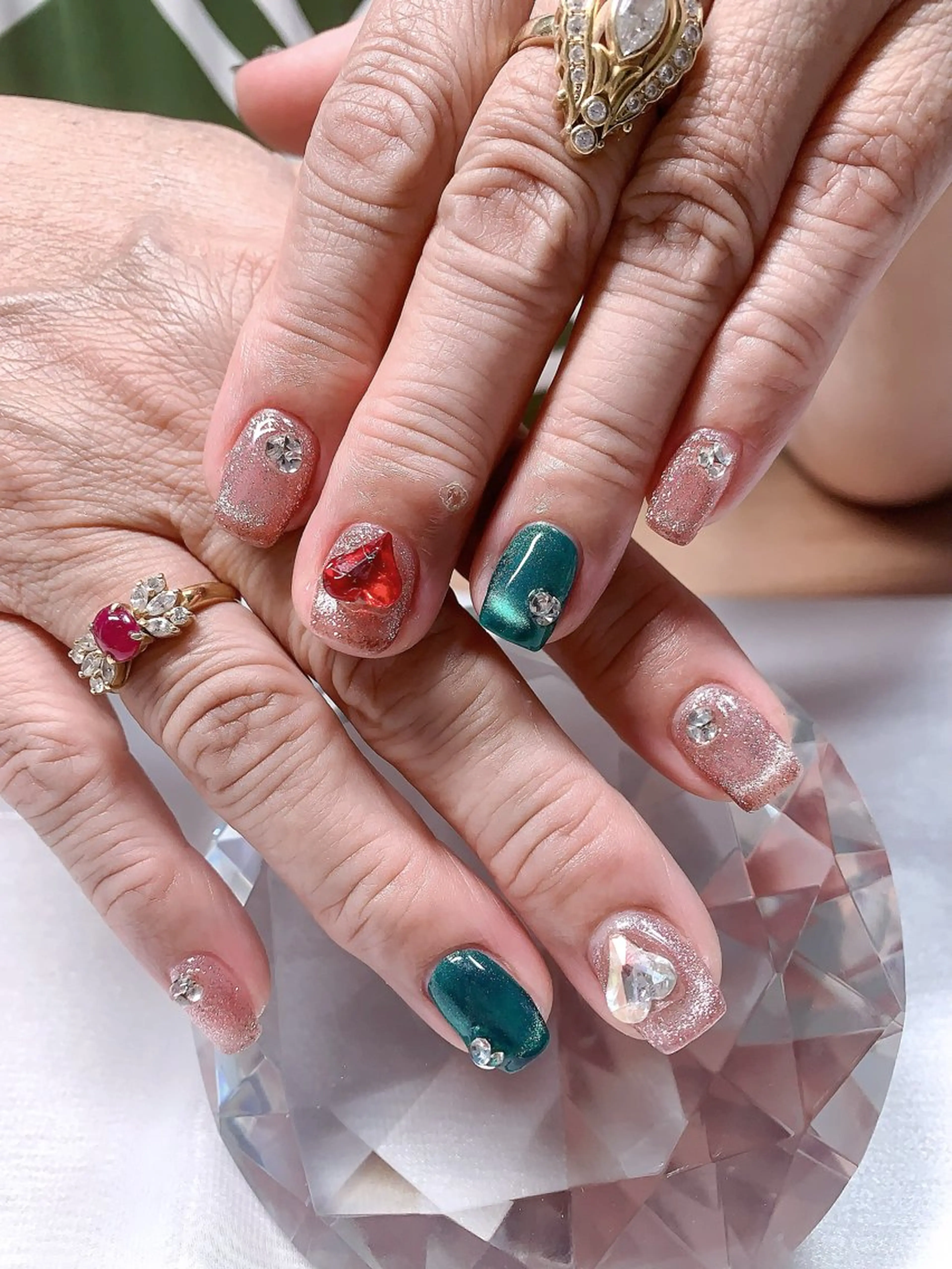 ネイル ハート Cute Tips nailのネイルデザイン