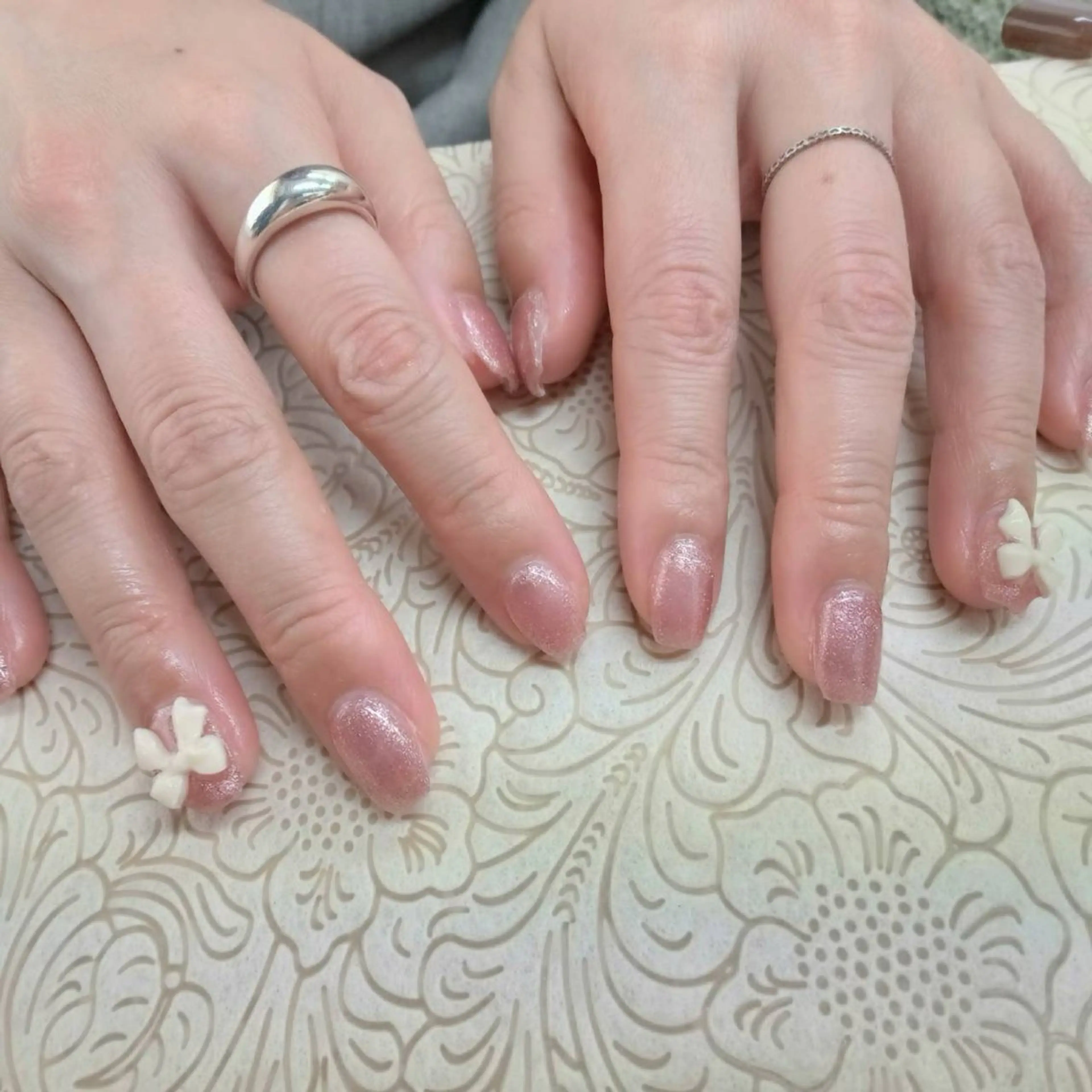 ネイル フラワーネイル precious nail room所属・precious nail  roomのネイルデザイン