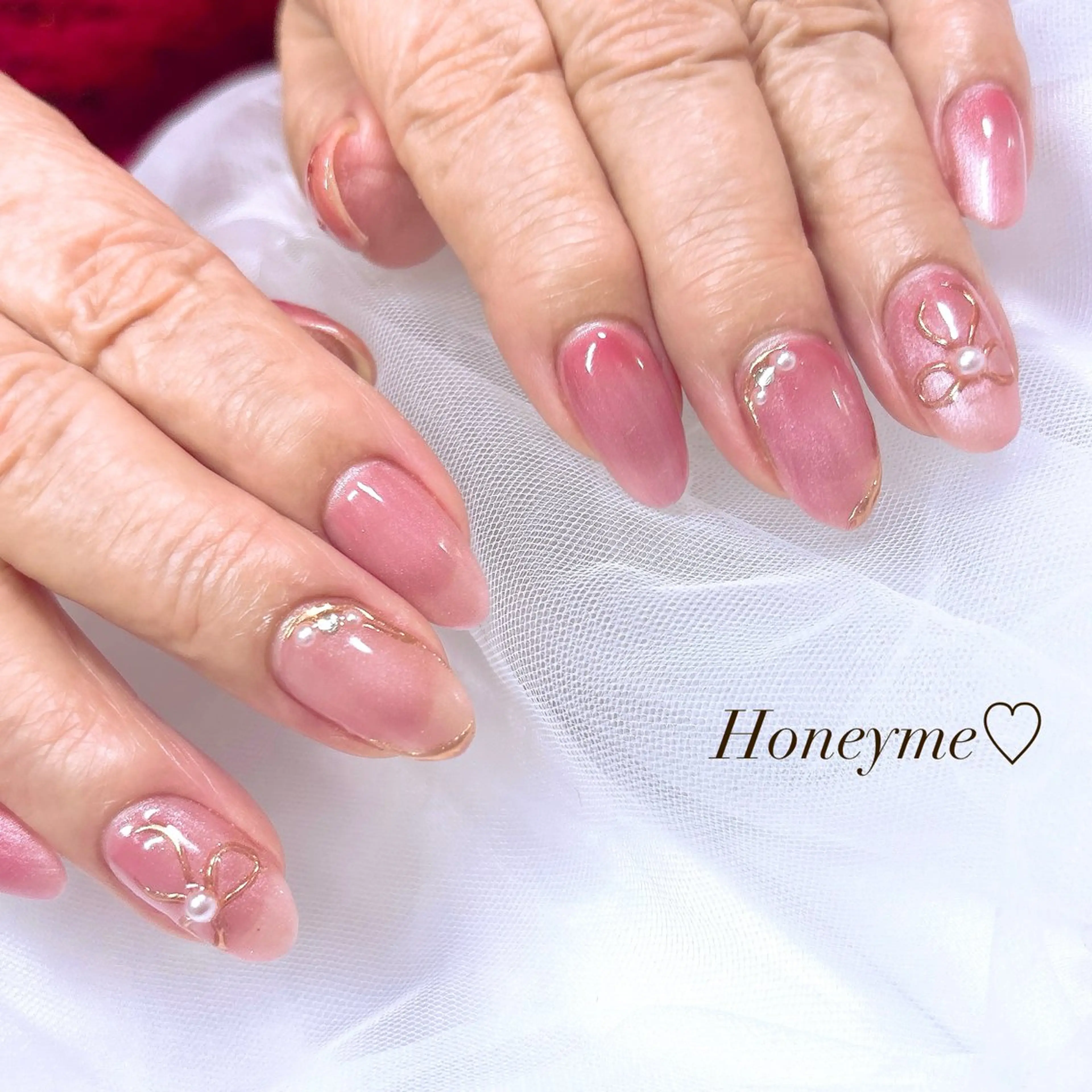 ネイル nailsalon Honeyme所属・Honey me ❁⃘*.ﾟのネイルデザイン