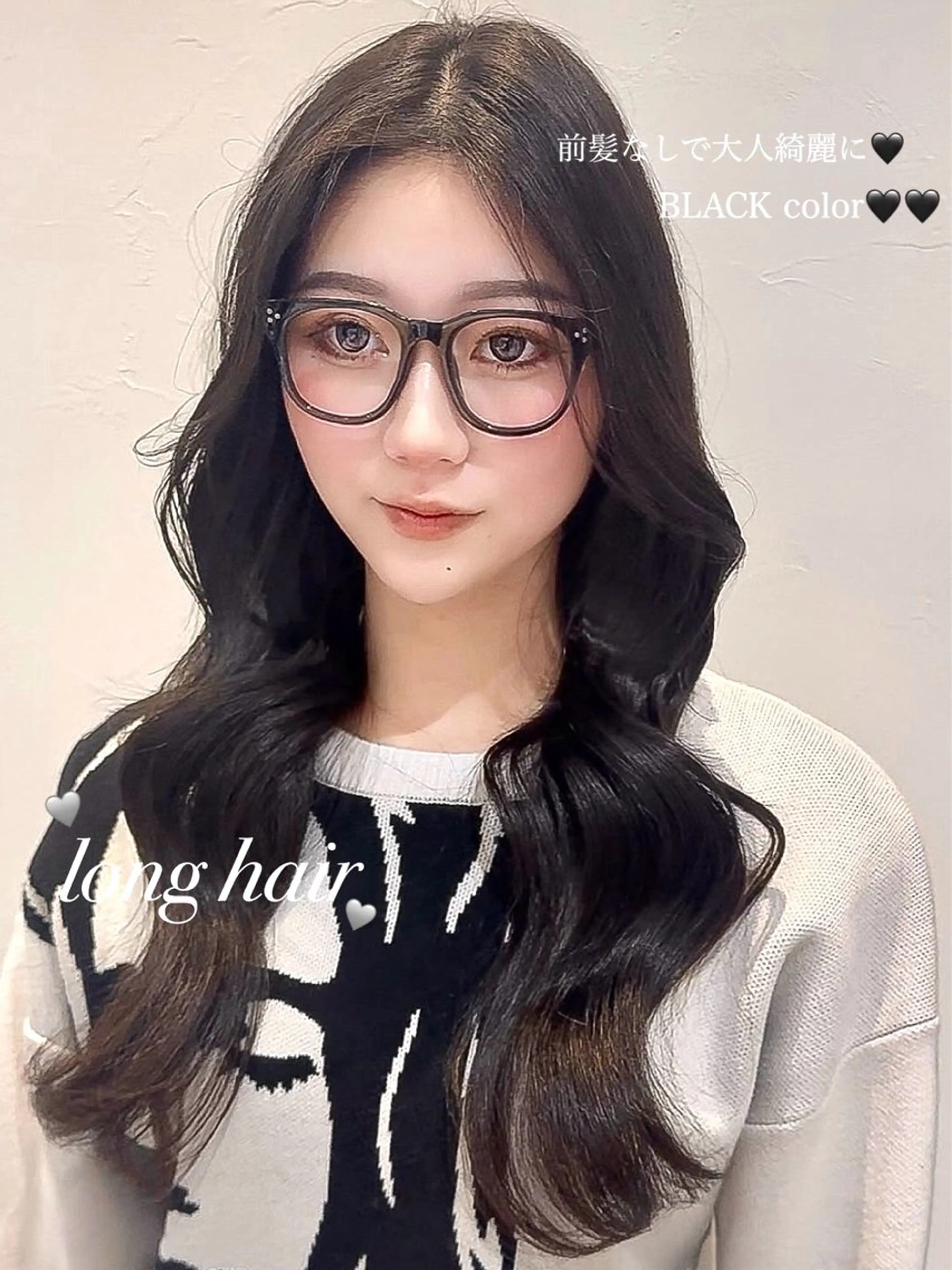 ロング 顔周りカット りん/ワンホン/艶髪 ／小顔顔周りカットのヘアスタイル