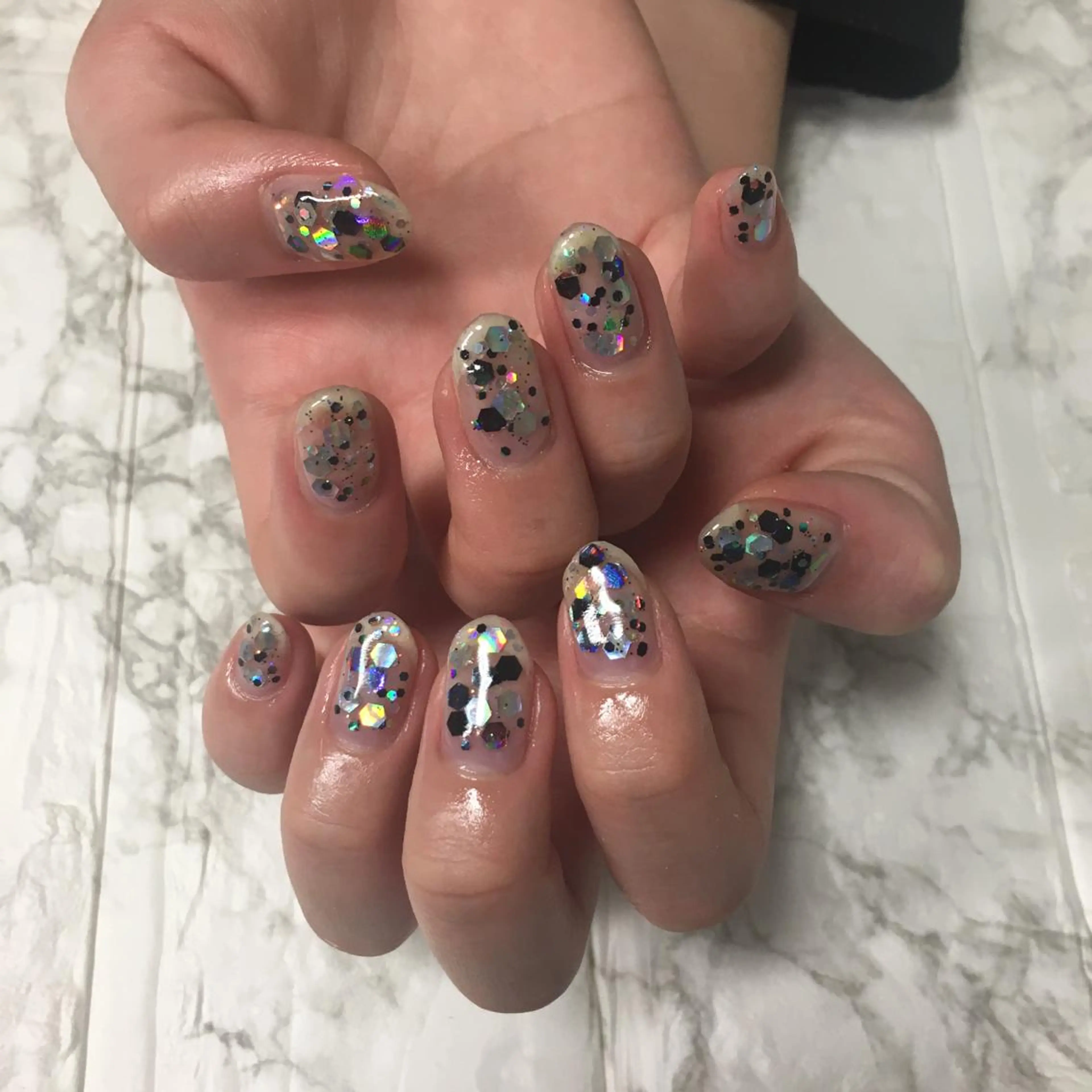 ネイル ワンカラーネイル ハンドネイル 自爪育成/深爪矯正 mikiのネイルデザイン