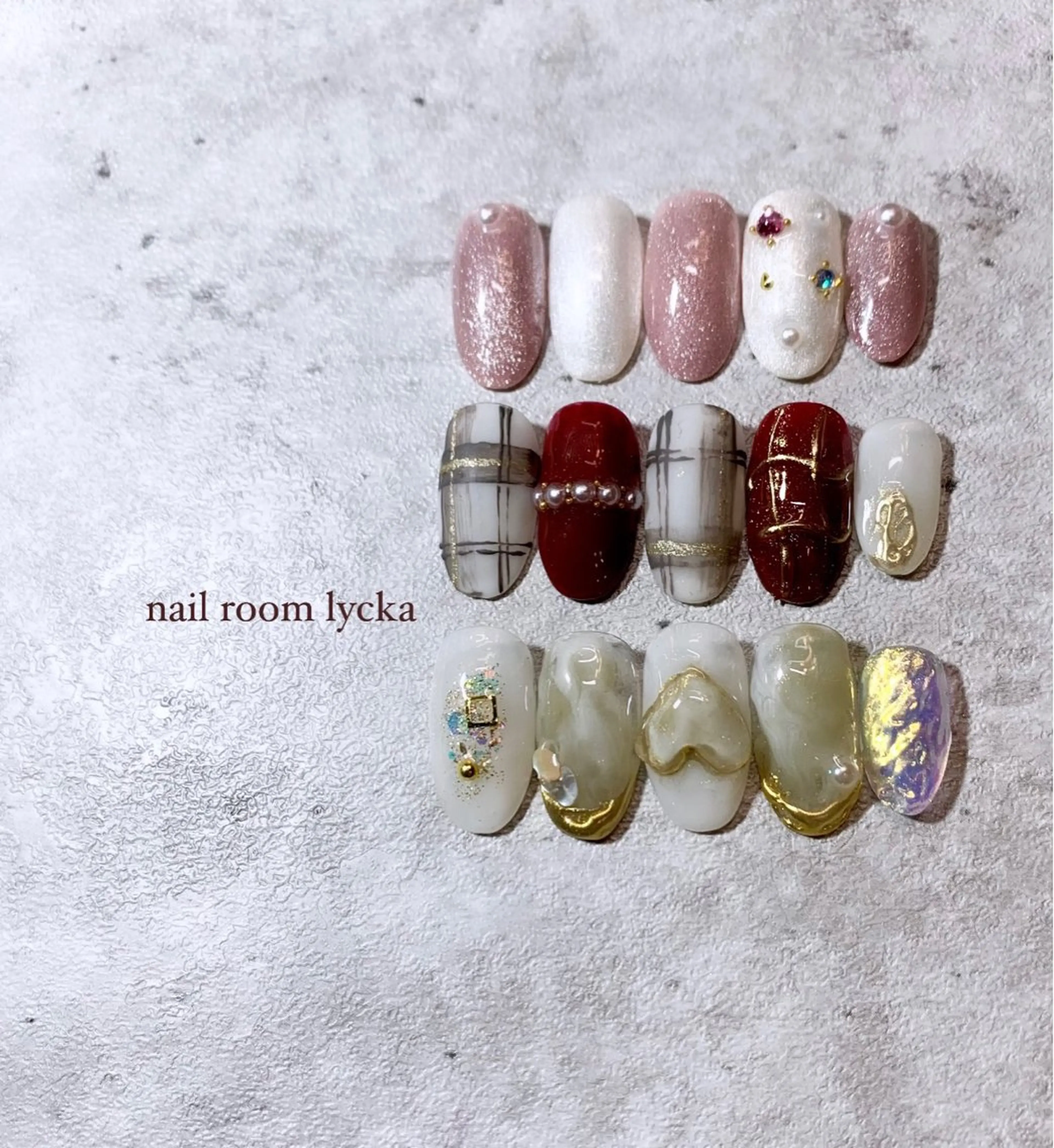 ネイル ﾈｲﾙﾙｰﾑﾘｯｶ 𝐦𝐚𝐲𝐮のネイルデザイン